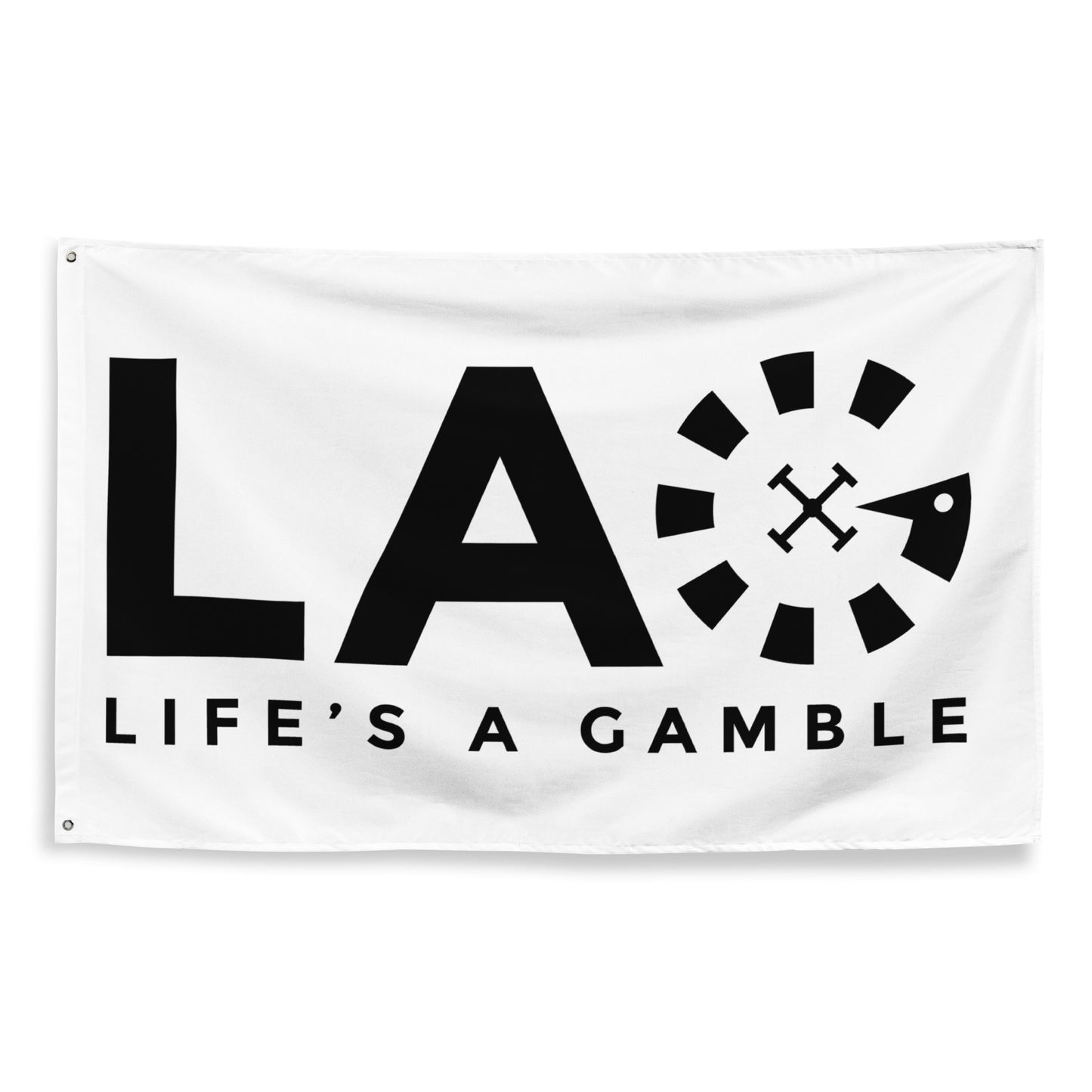 LAG Life's A Gamble Black Flag