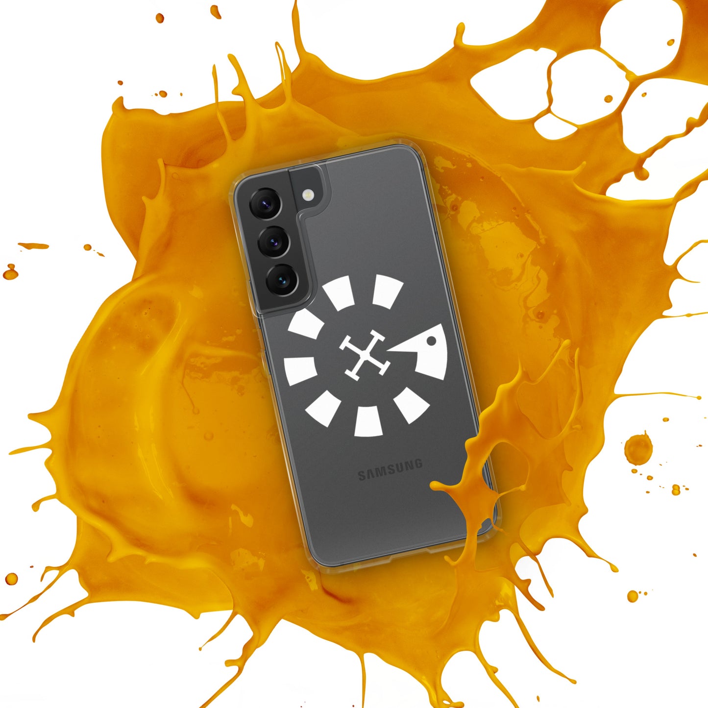 Big G White Clear Case for Samsung®