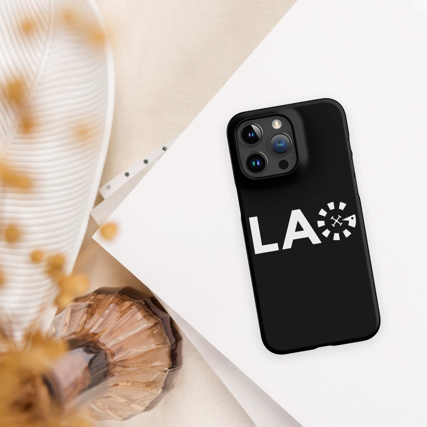 LAG White Snap case for iPhone®