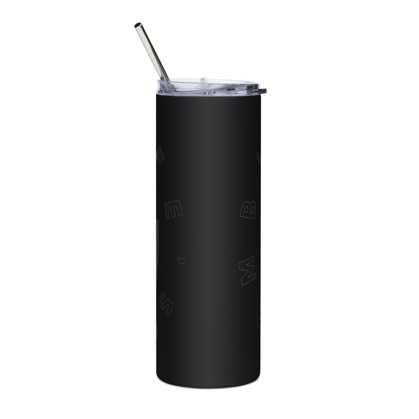 LAG Life’s A Gamble Circle Black Stainless steel tumbler