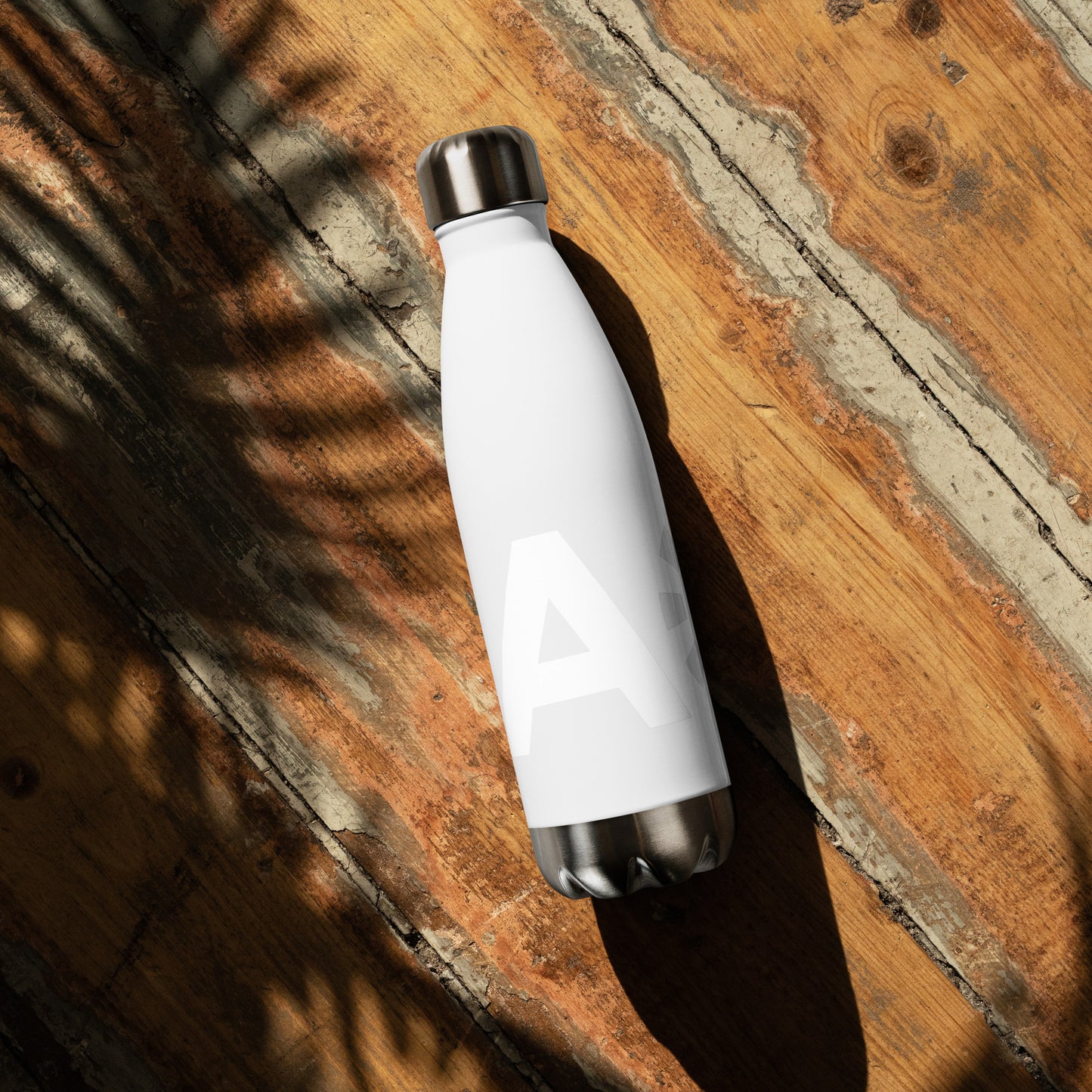 LAG White Stainless steel water bottle