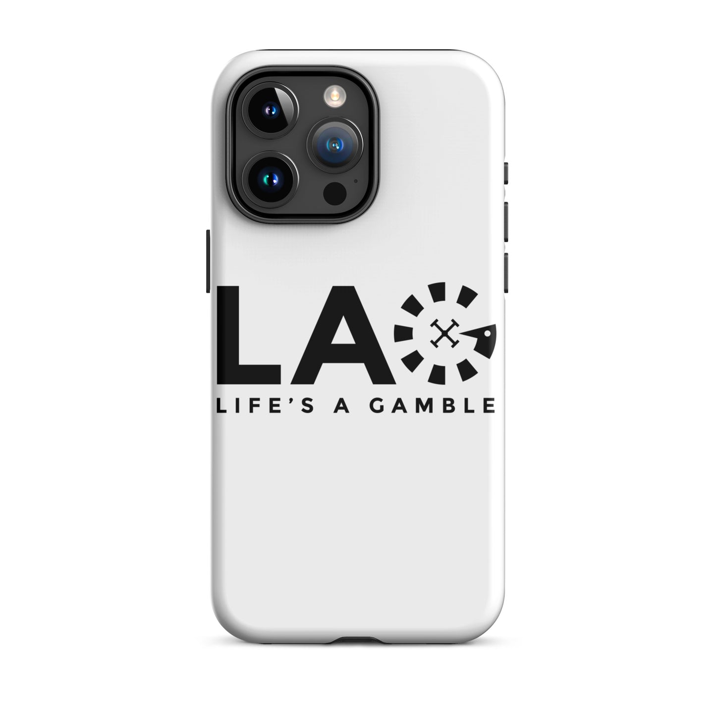 LAG Life’s A Gamble Black Tough Case for iPhone®