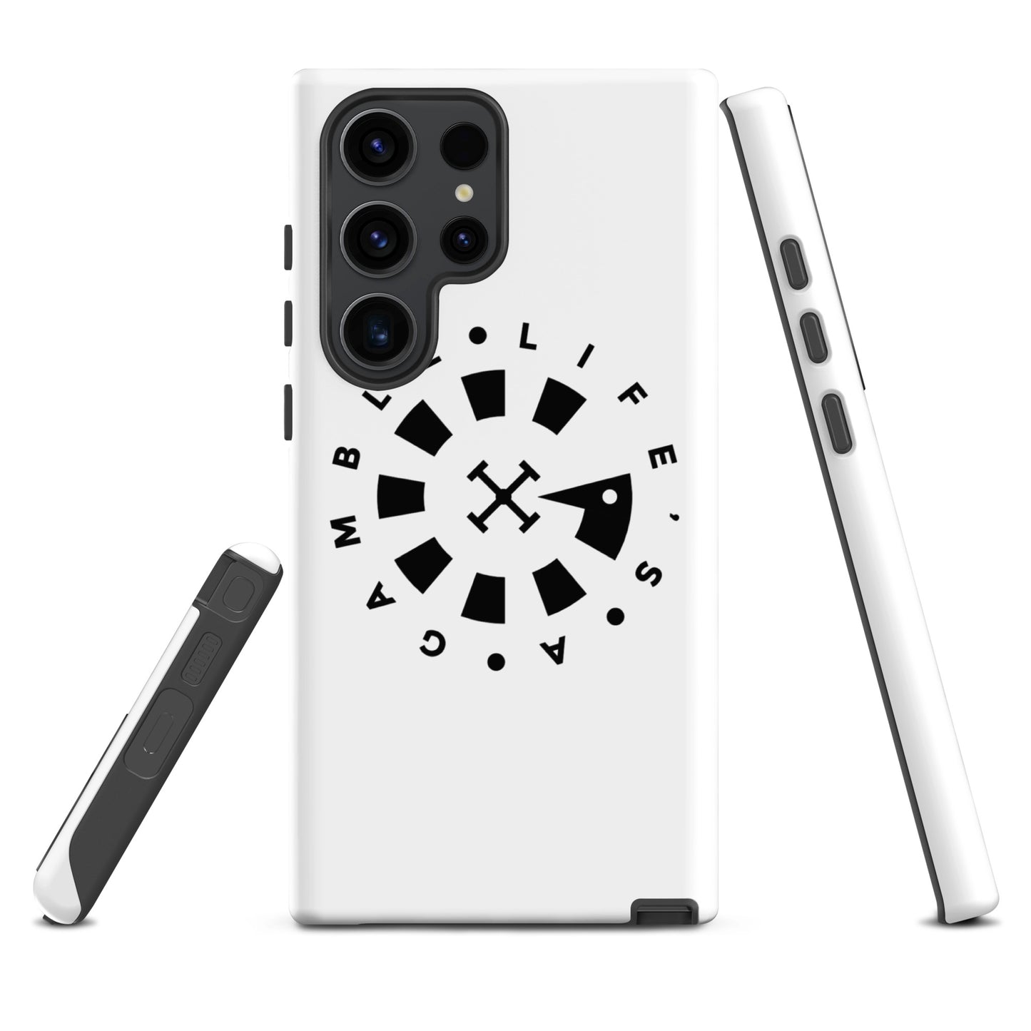 LAG Life’s A Gamble Circle Black Tough case for Samsung®