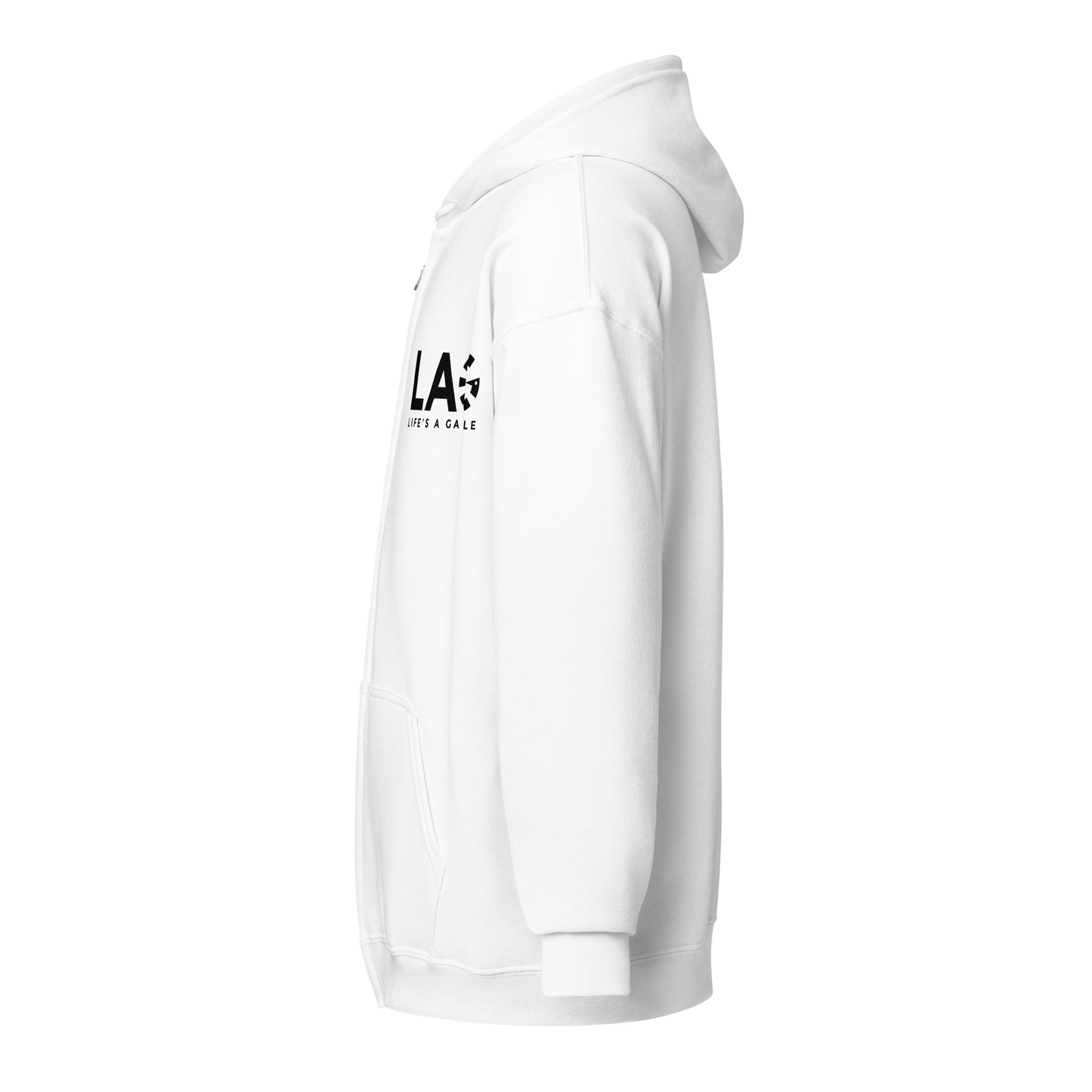 LAG Life's A Gamble Black Unisex heavy blend zip hoodie