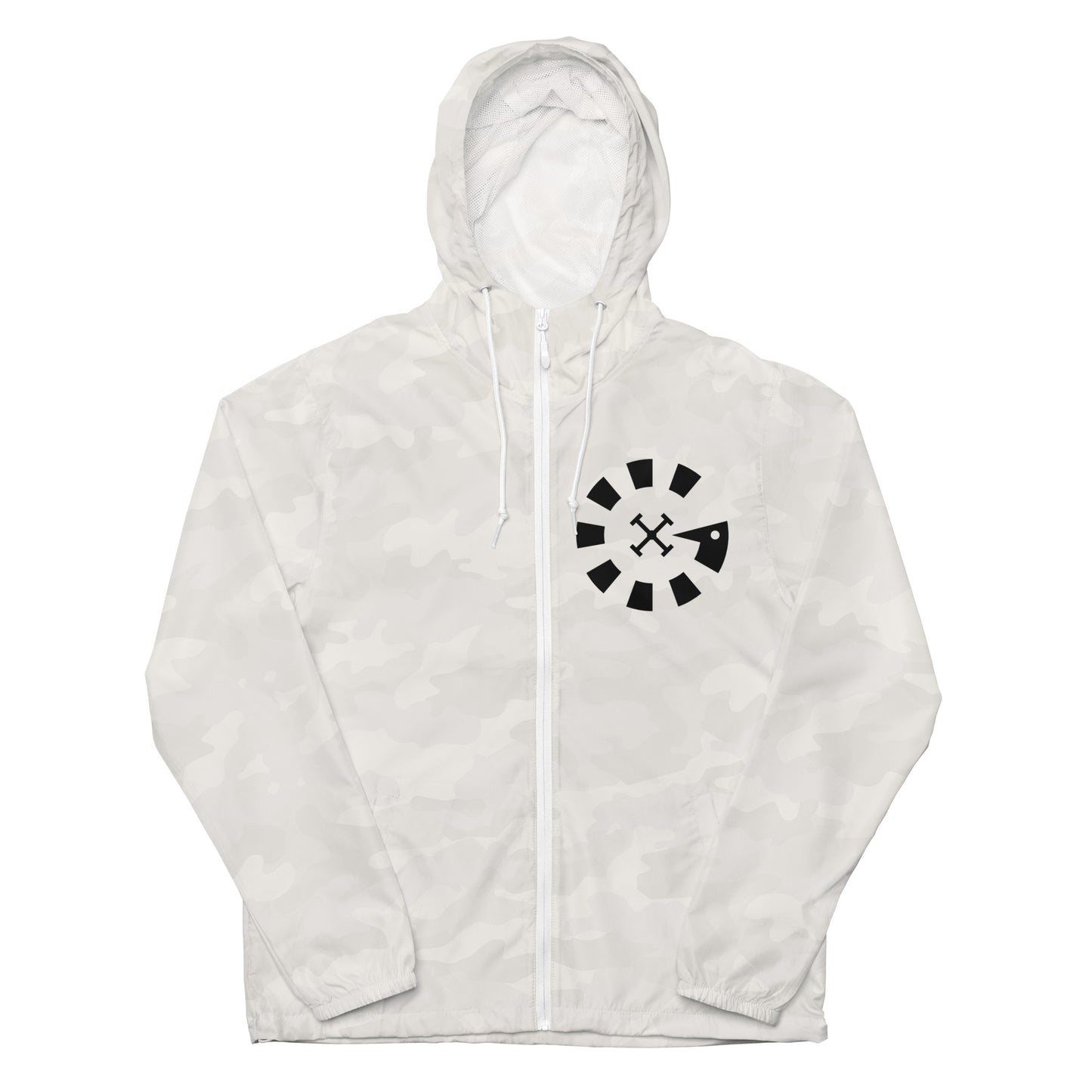 Big G Black Unisex lightweight zip up windbreaker