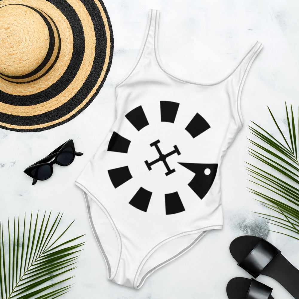 Big G Black One-Piece Swimsuit