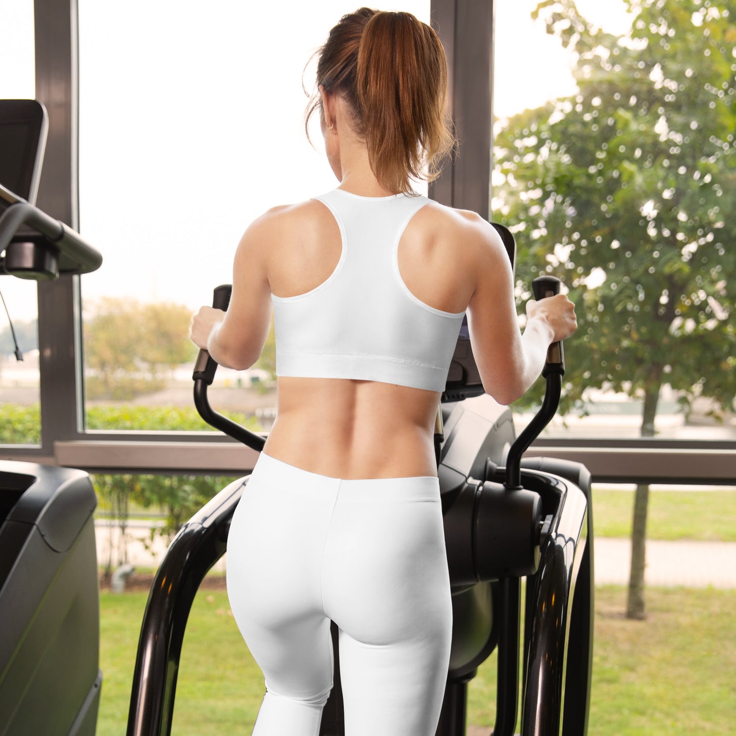 LAG Life's A Gamble Circle Black Sports bra