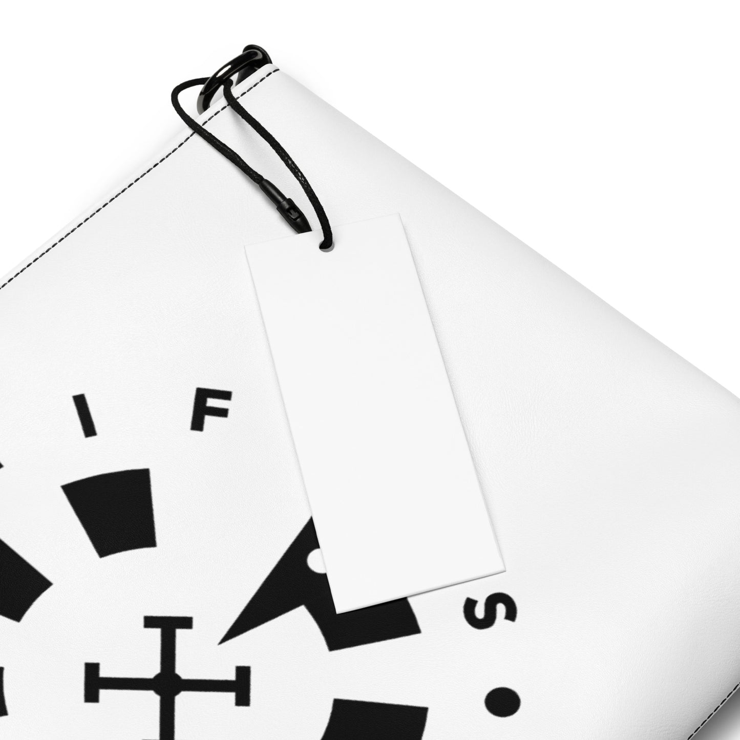 LAG Life's A Gamble Circle Black Crossbody bag