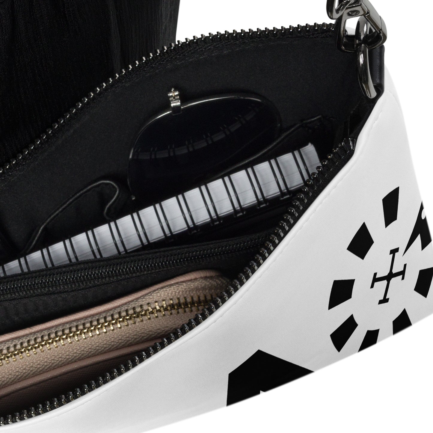 LAG Life's A Gamble Black Crossbody bag