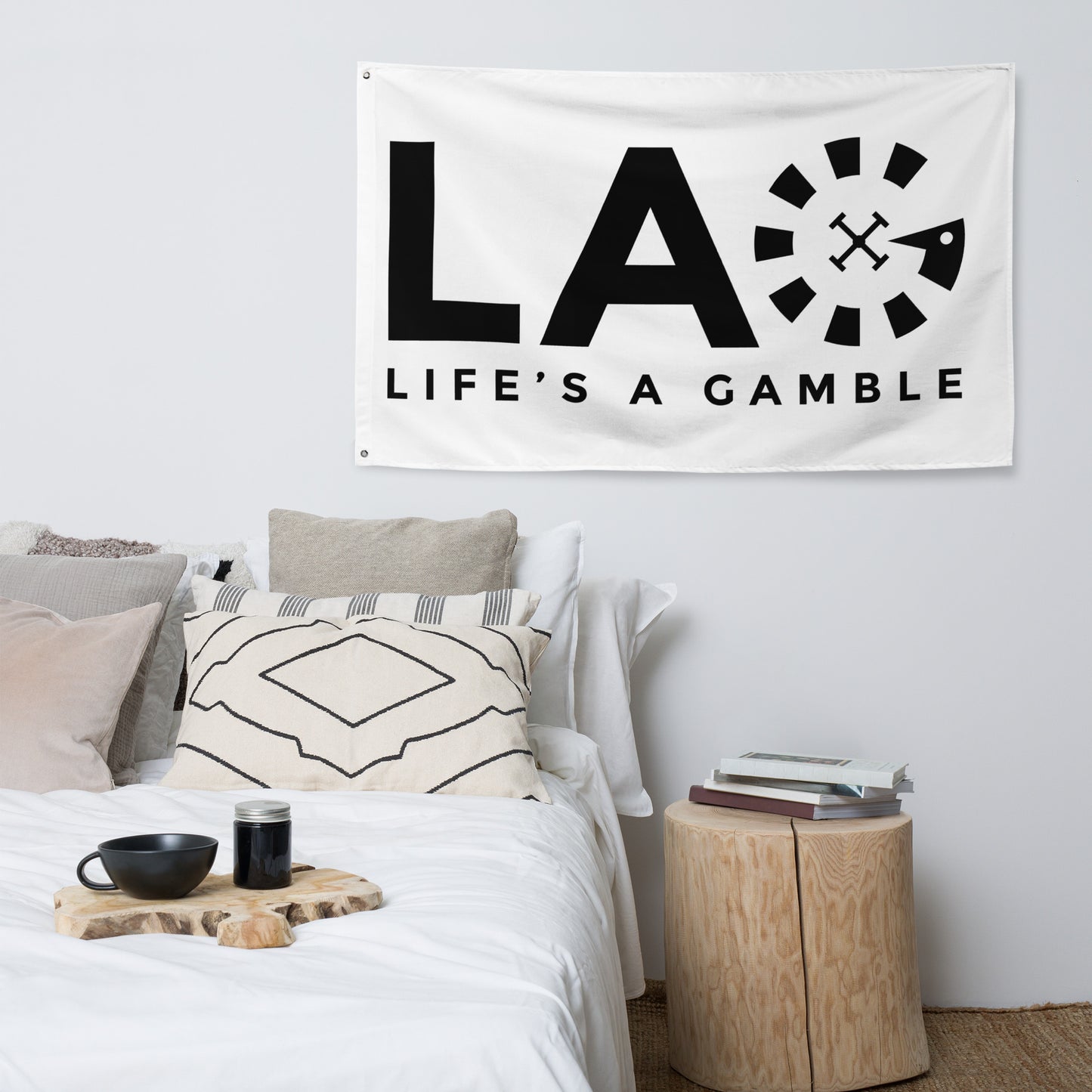 LAG Life's A Gamble Black Flag