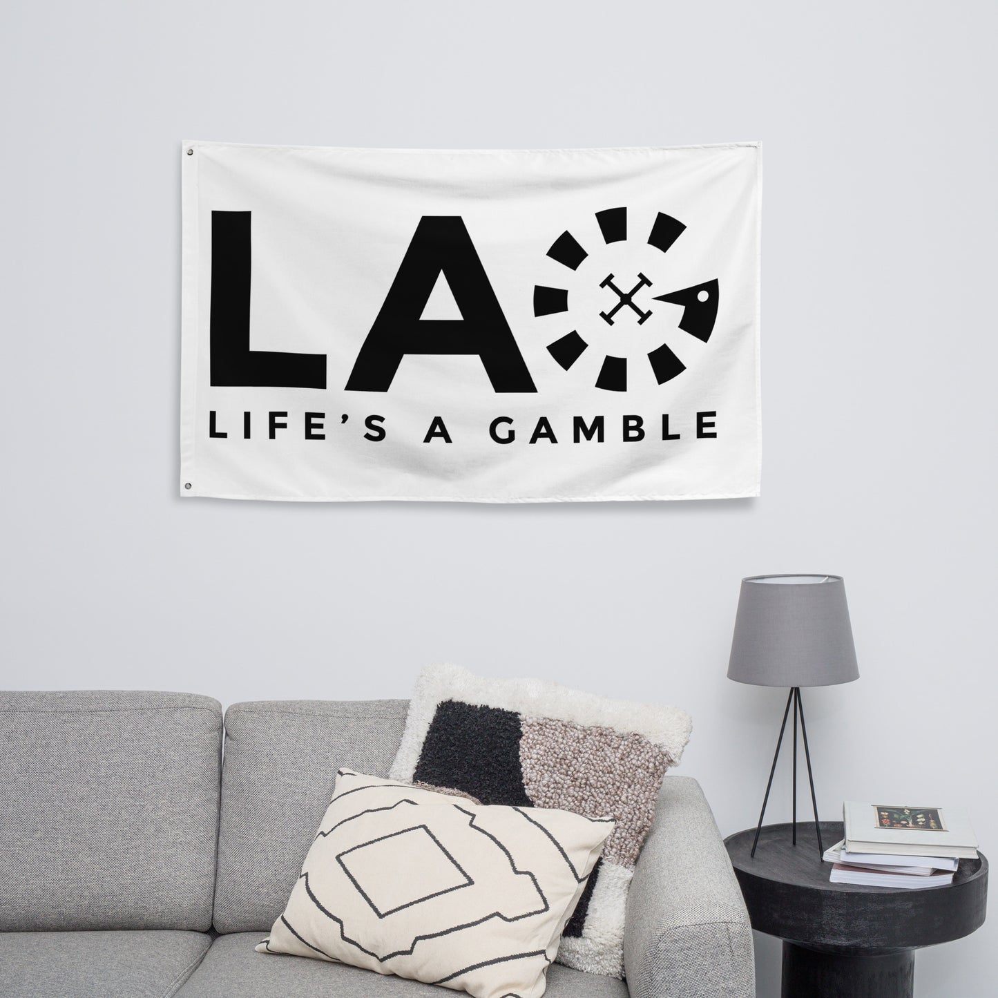 LAG Life's A Gamble Black Flag