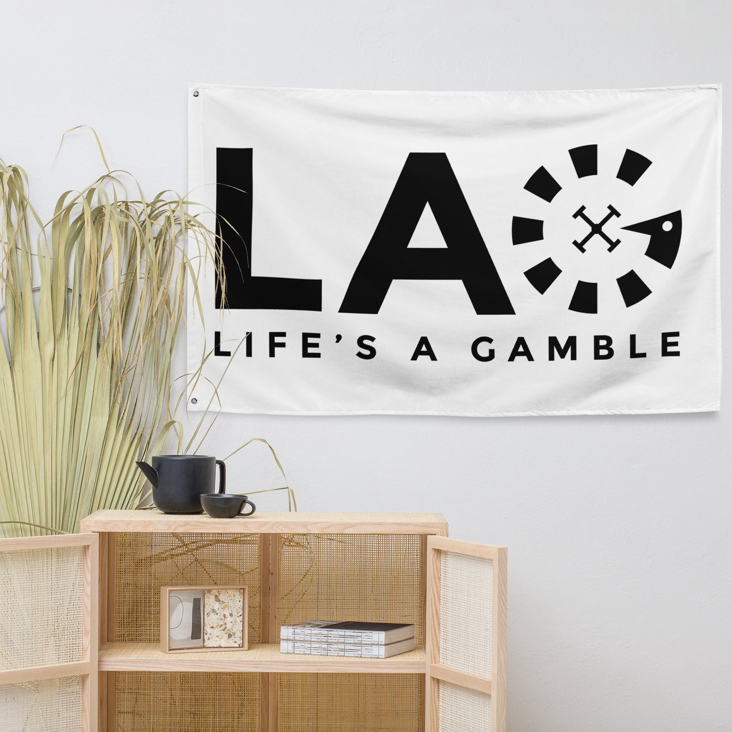 LAG Life's A Gamble Black Flag