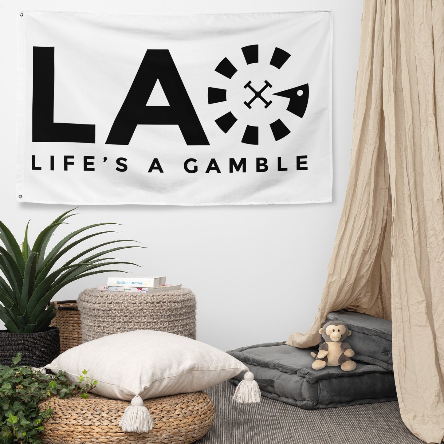 LAG Life's A Gamble Black Flag