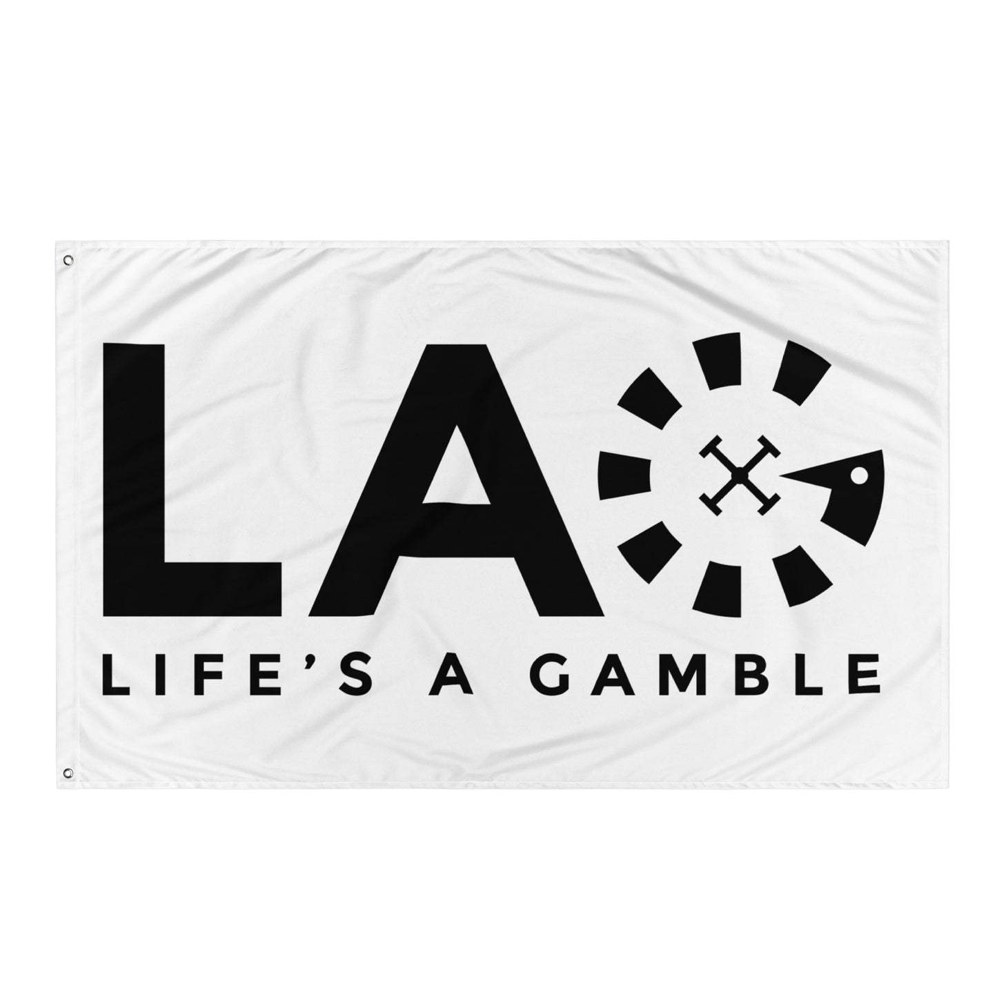 LAG Life's A Gamble Black Flag