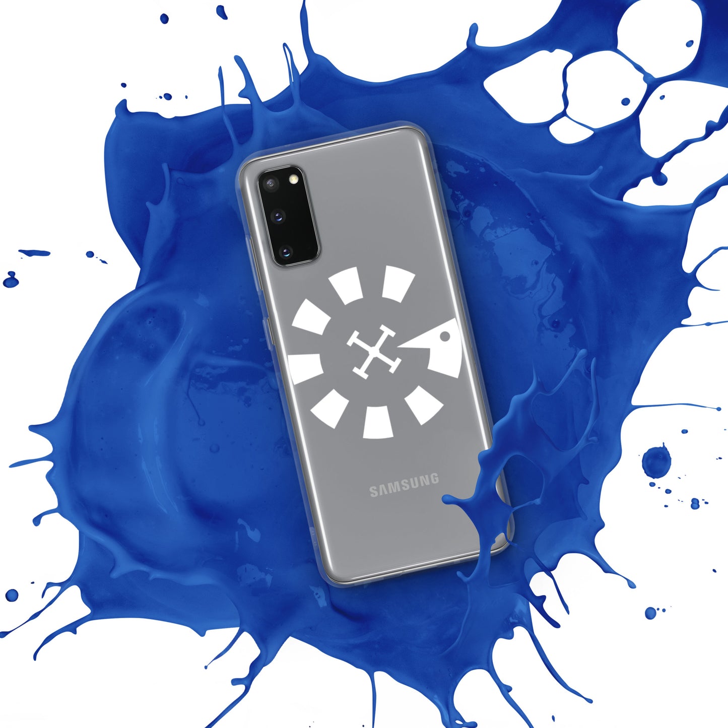 Big G White Clear Case for Samsung®