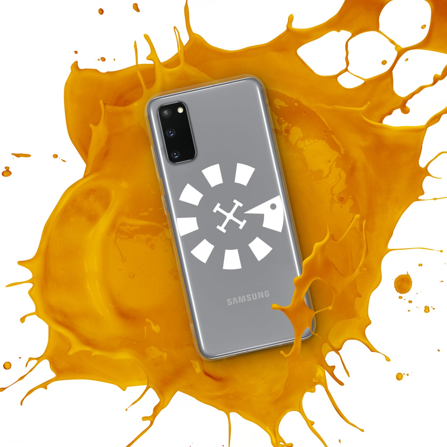 Big G White Clear Case for Samsung®