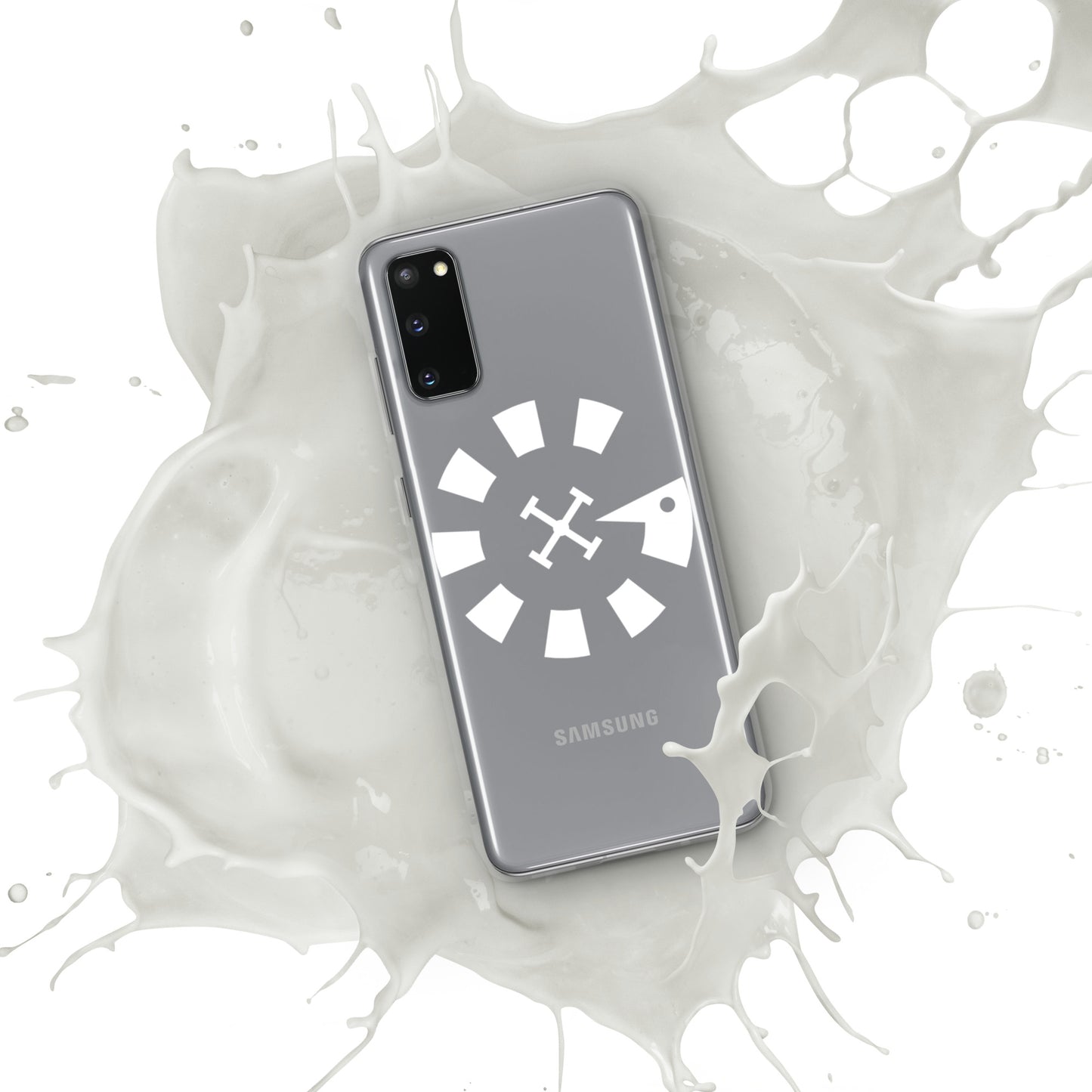 Big G White Clear Case for Samsung®