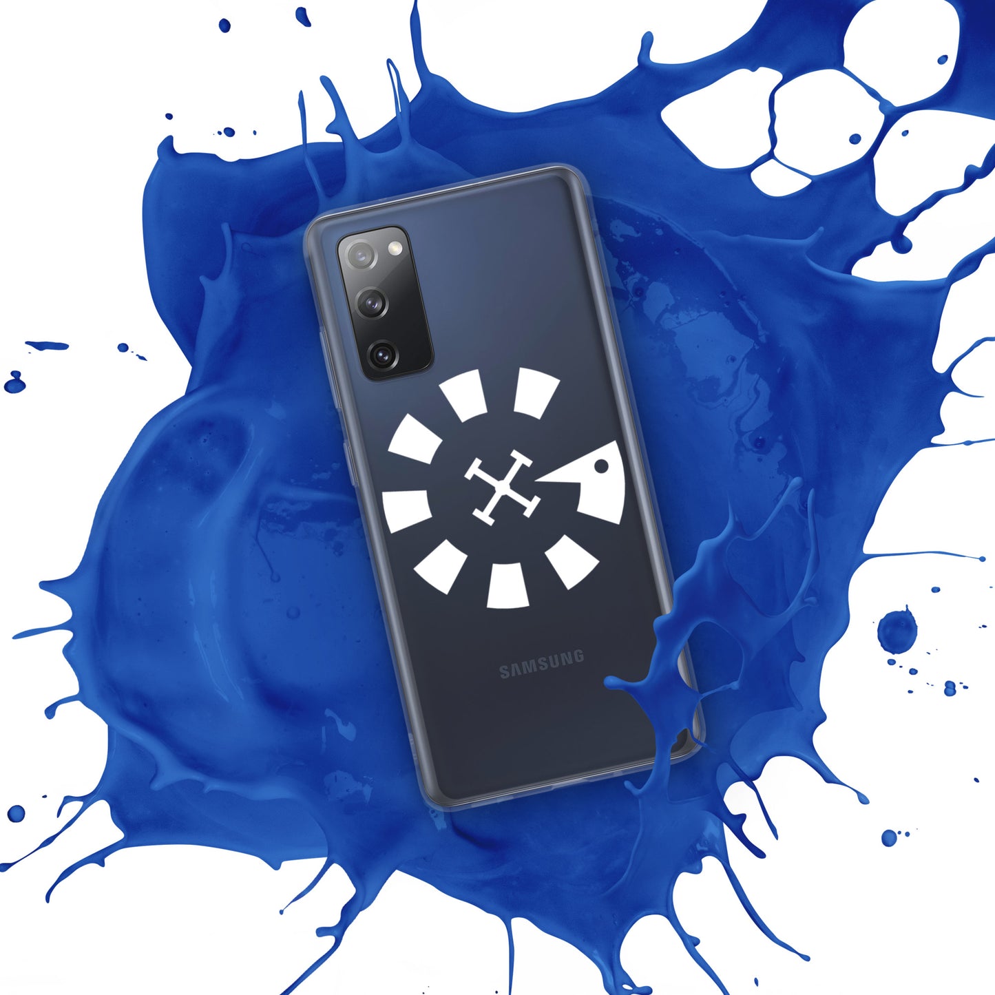 Big G White Clear Case for Samsung®