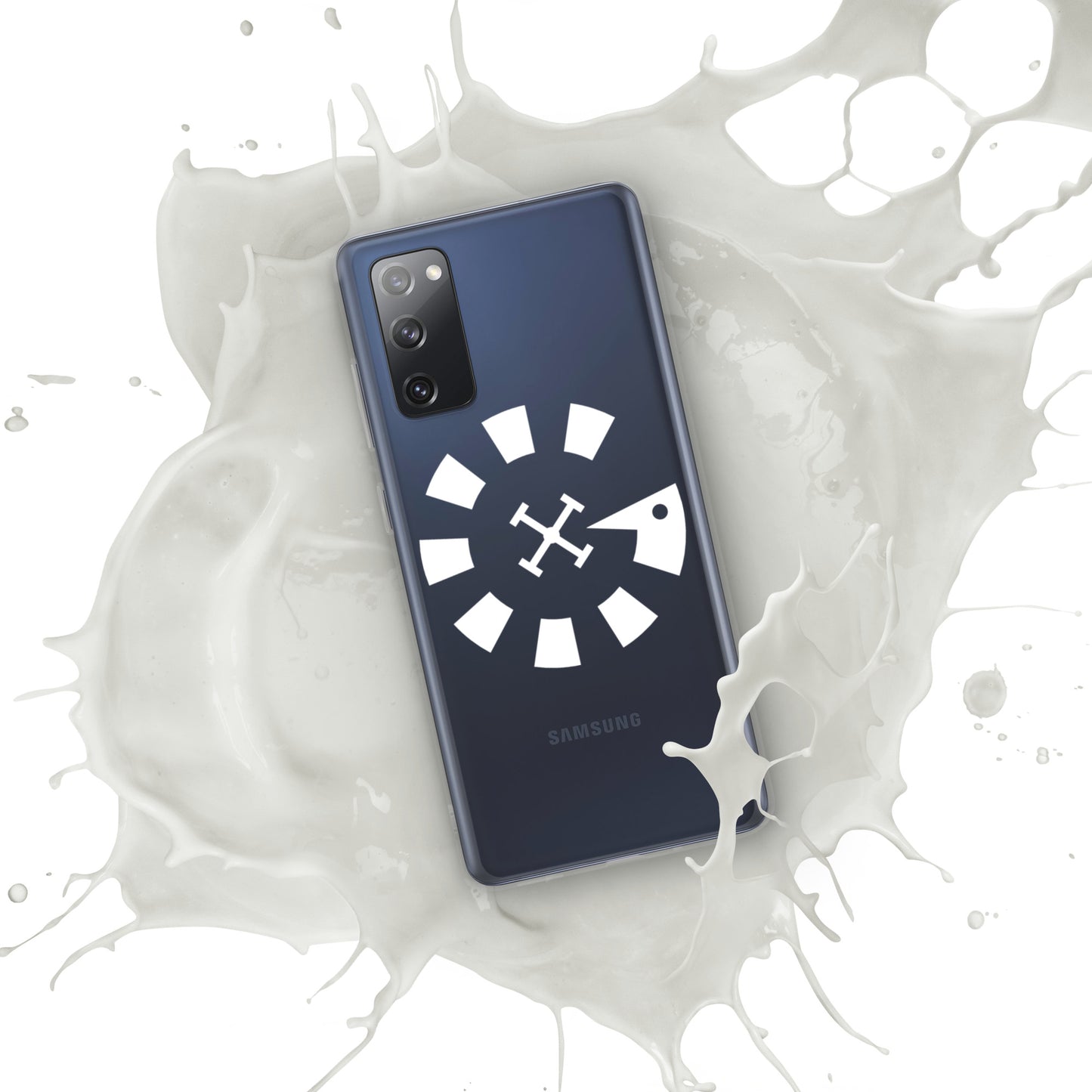 Big G White Clear Case for Samsung®