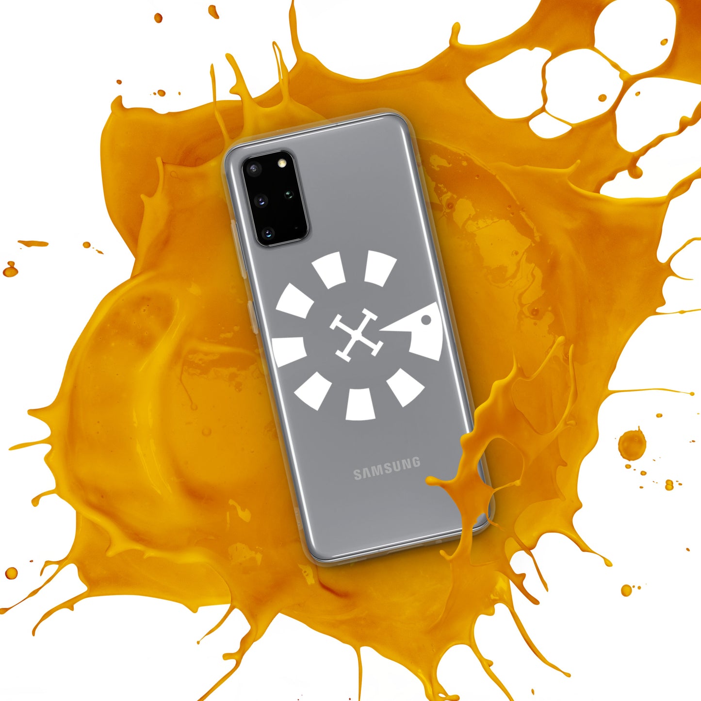 Big G White Clear Case for Samsung®