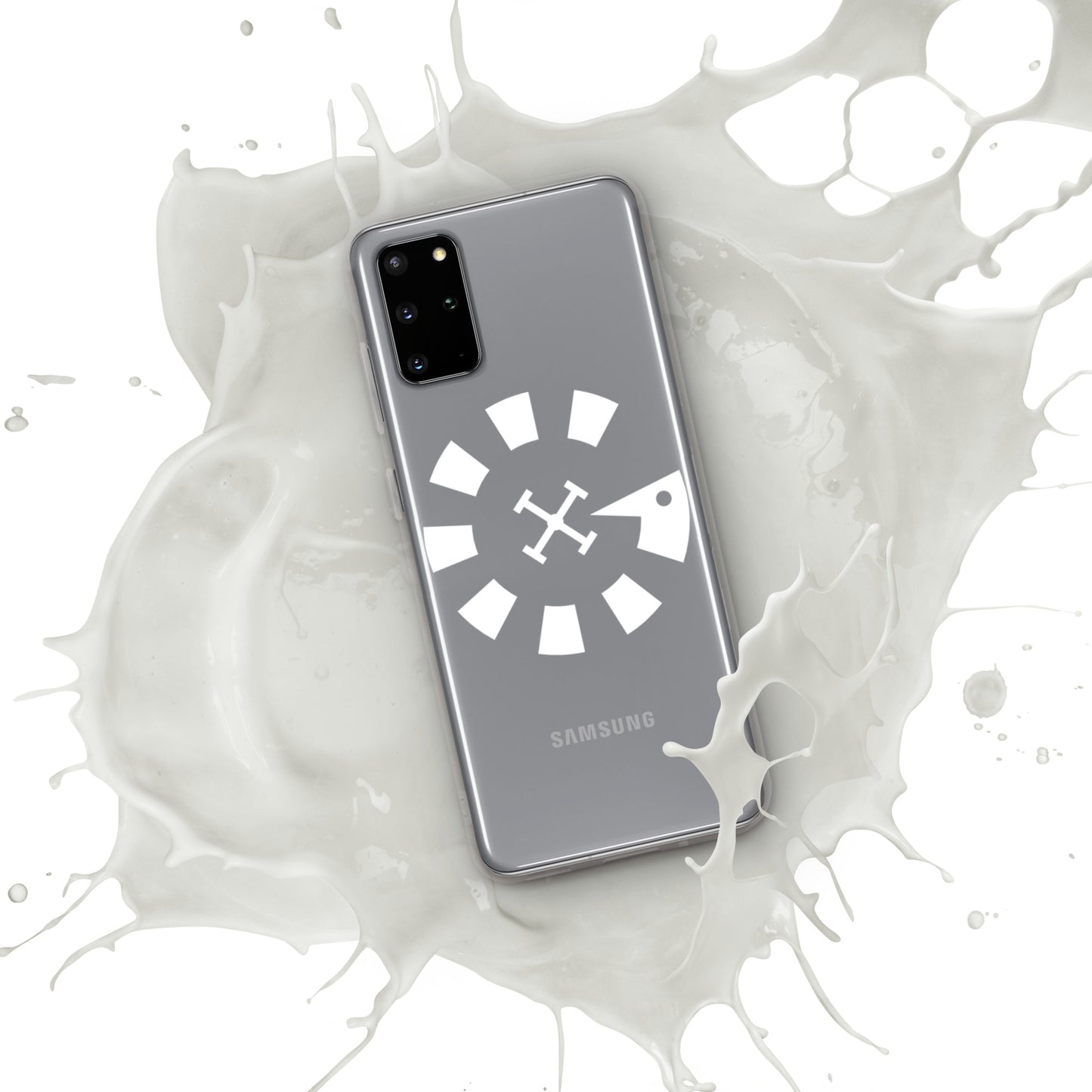 Big G White Clear Case for Samsung®