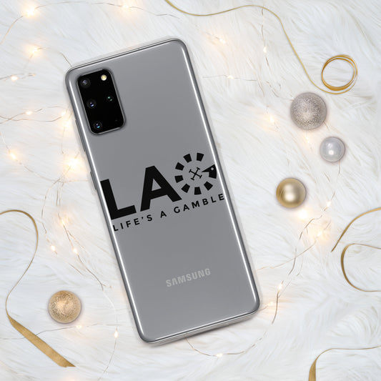 LAG Life’s A Gamble Black Clear Case for Samsung®
