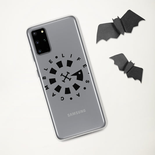 LAG Life’s A Gamble Circle Black Clear Case for Samsung®