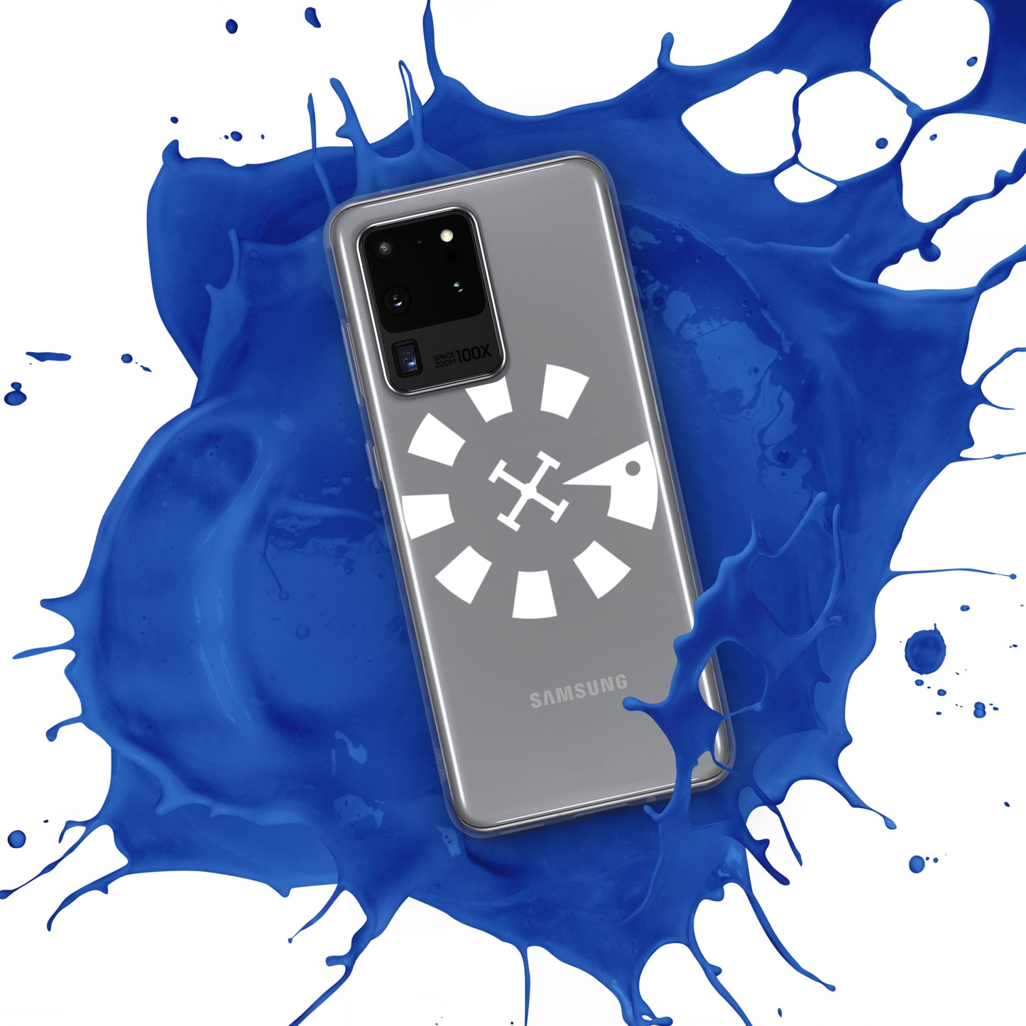 Big G White Clear Case for Samsung®