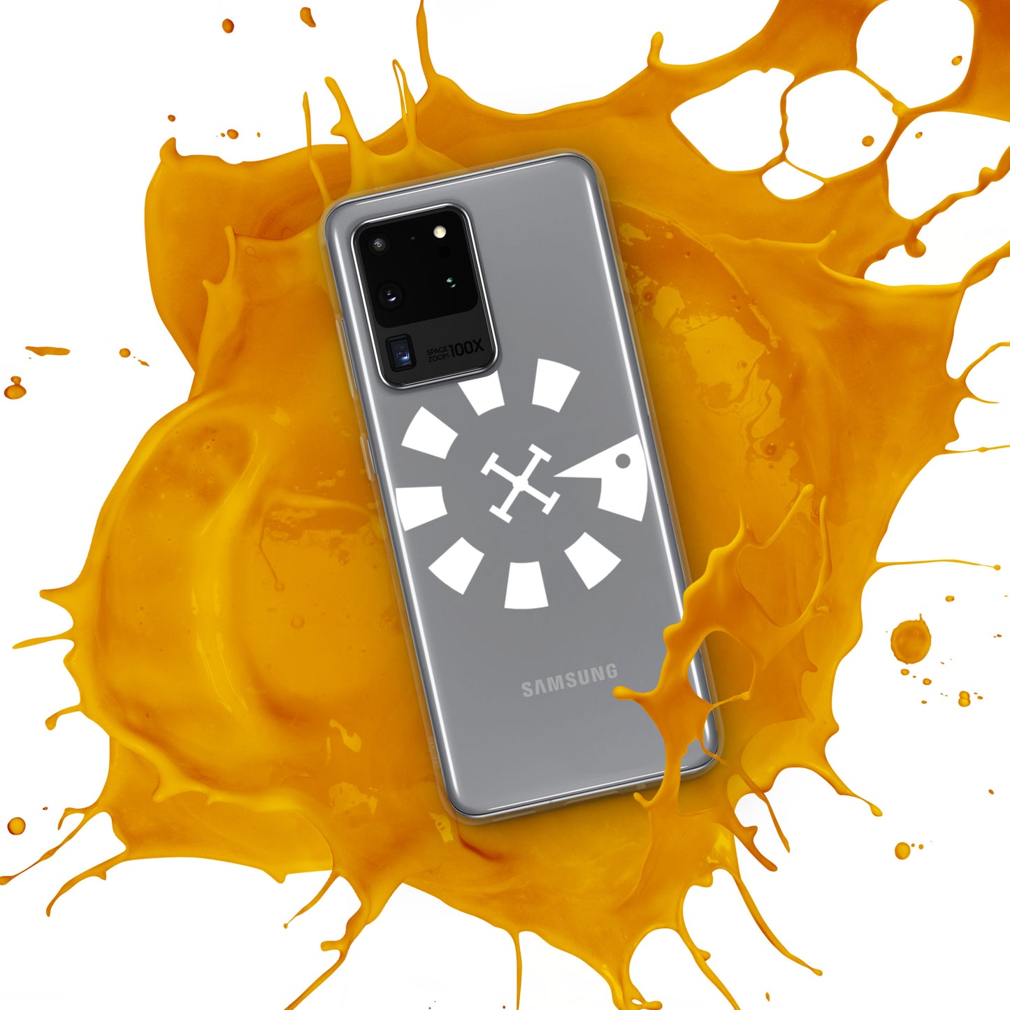 Big G White Clear Case for Samsung®