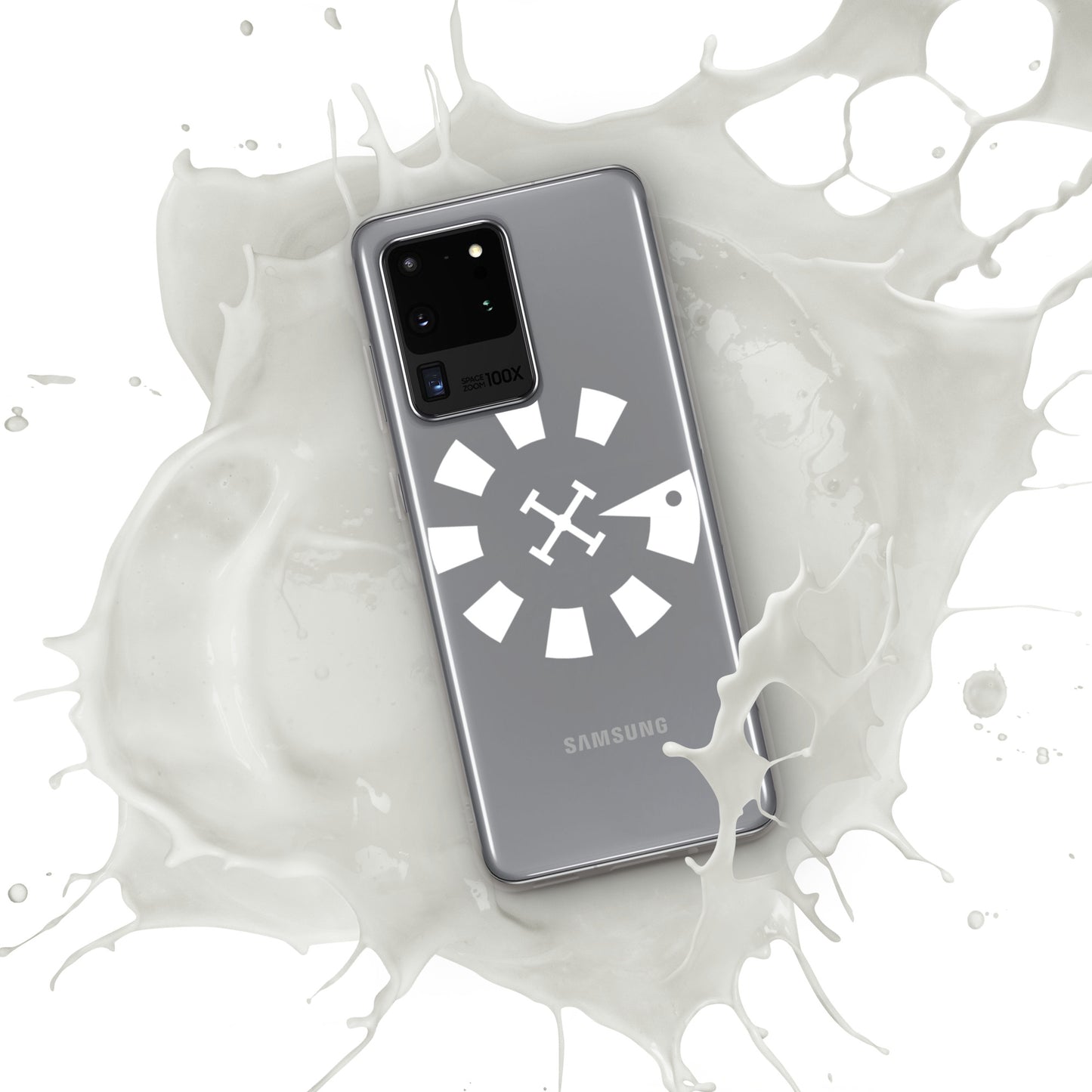 Big G White Clear Case for Samsung®