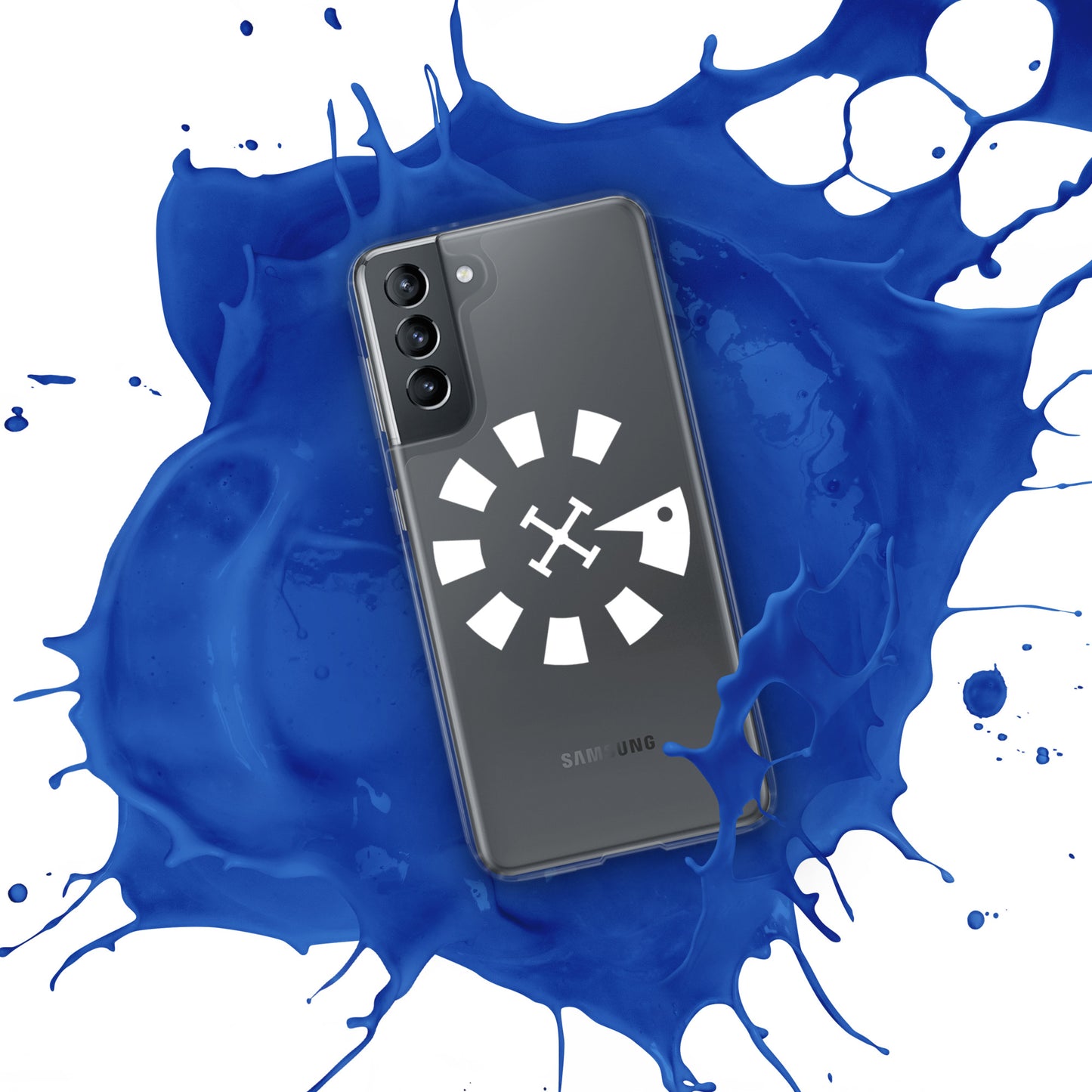 Big G White Clear Case for Samsung®