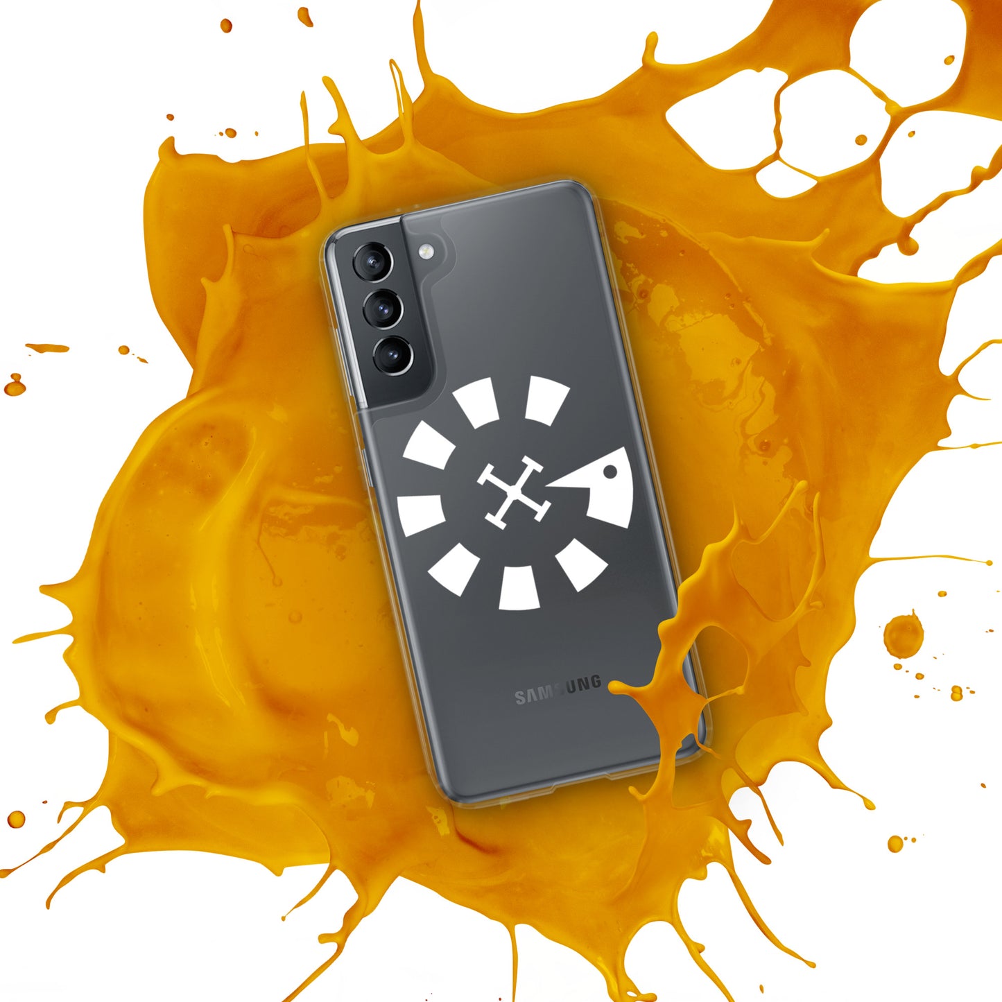Big G White Clear Case for Samsung®