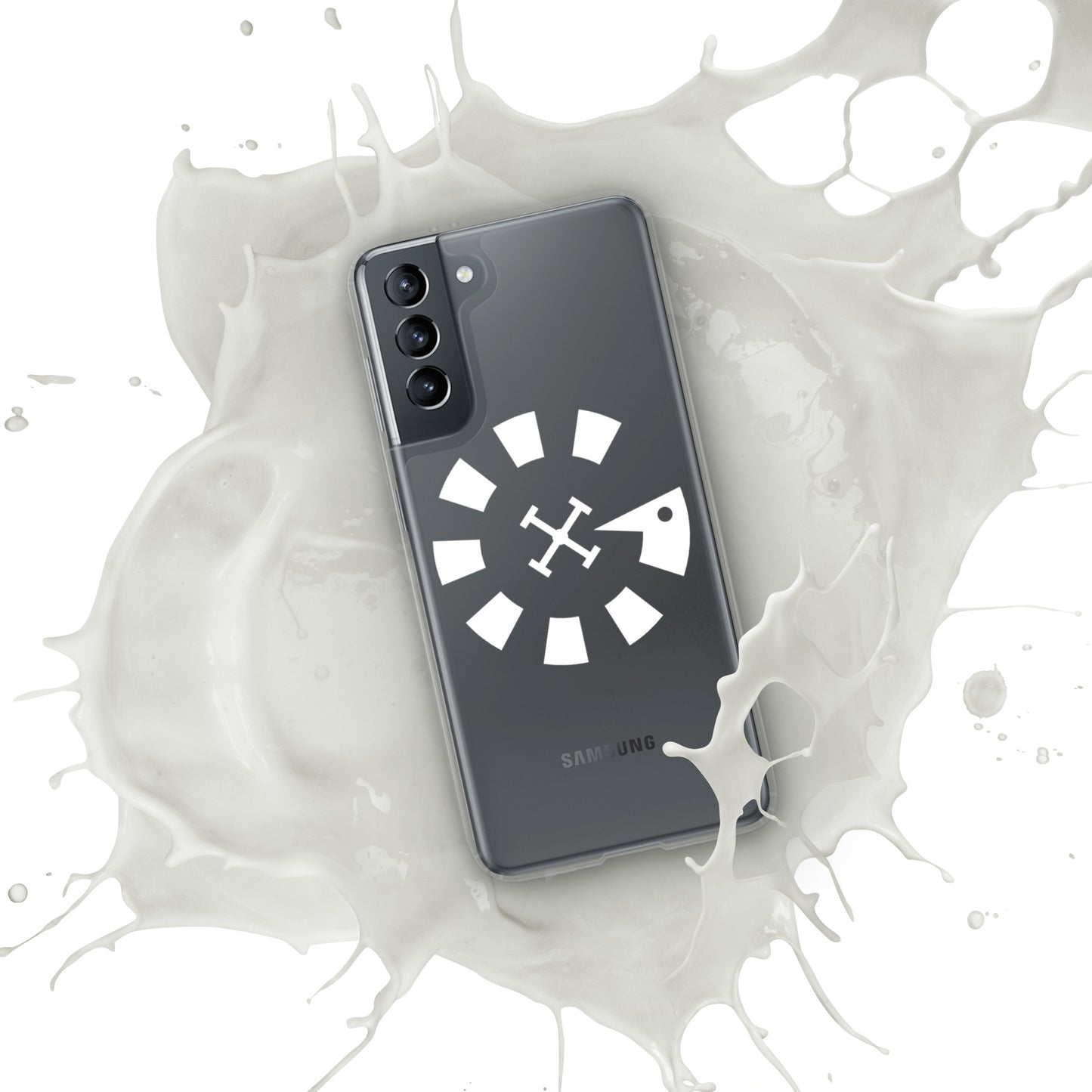 Big G White Clear Case for Samsung®