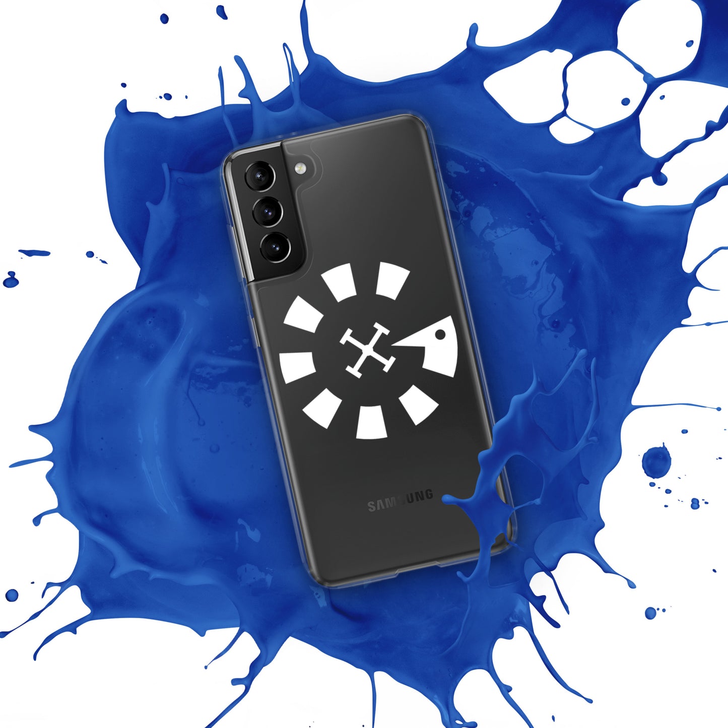 Big G White Clear Case for Samsung®