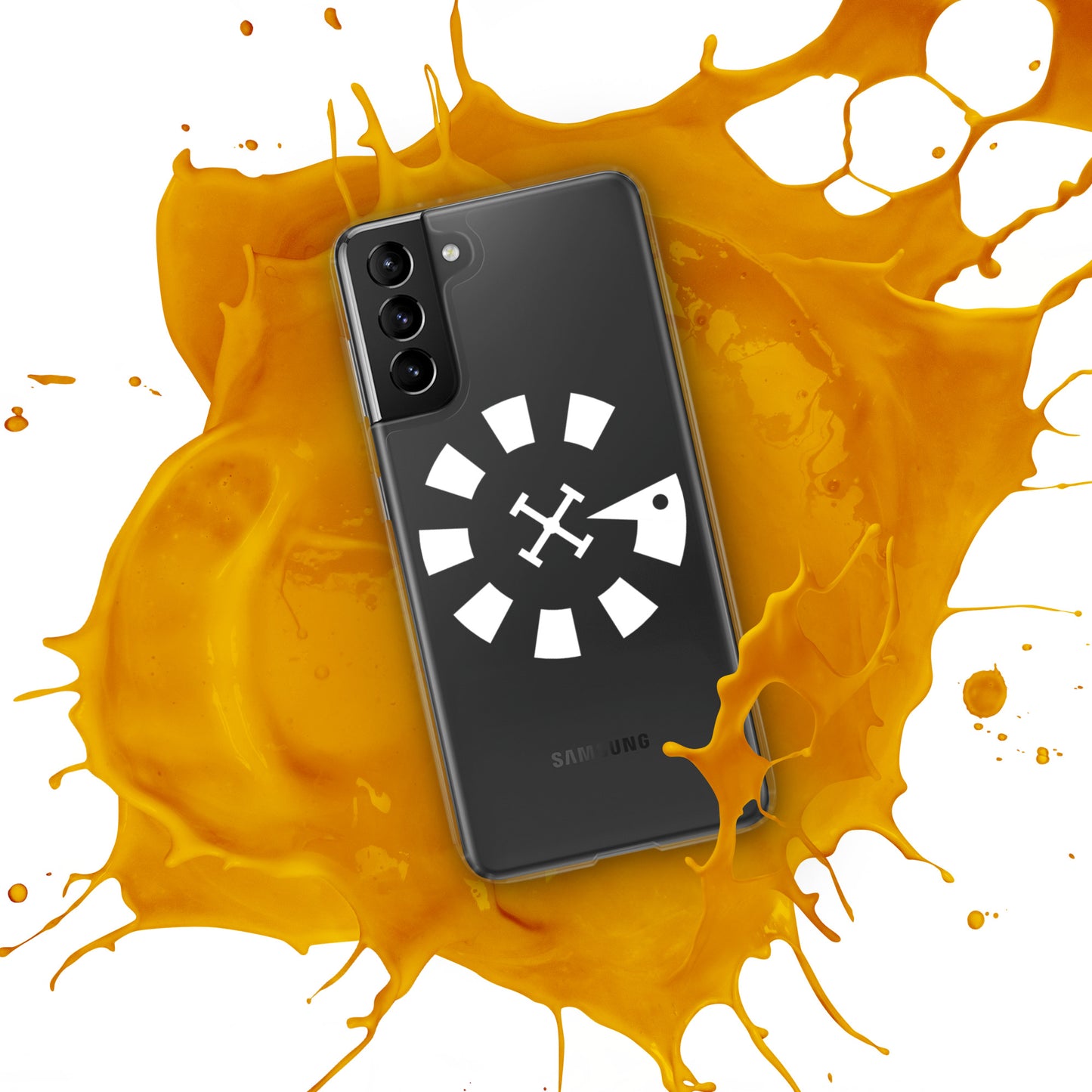 Big G White Clear Case for Samsung®