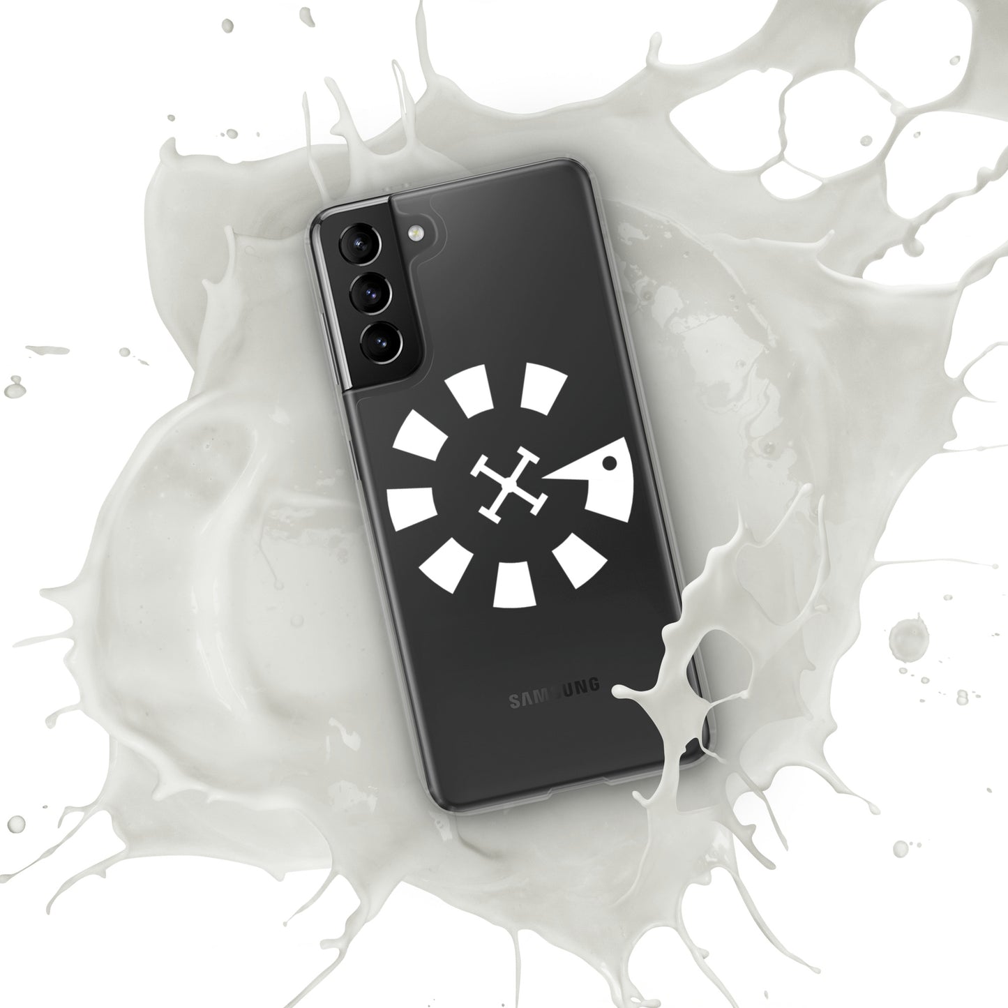 Big G White Clear Case for Samsung®