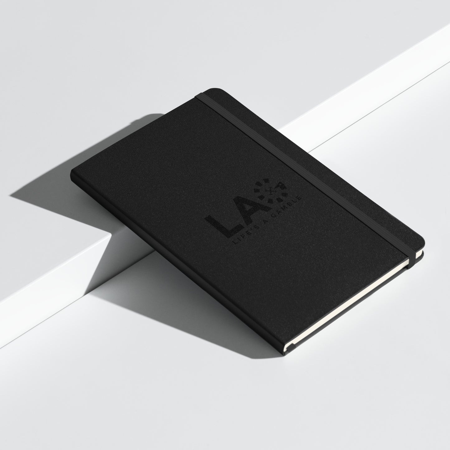 LAG Life’s A Gamble Black Hardcover bound notebook