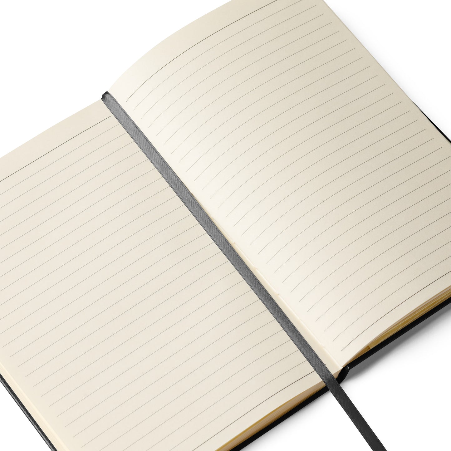 Big G White Hardcover bound notebook