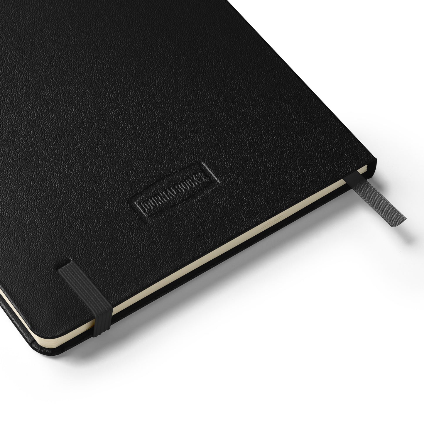 Big G White Hardcover bound notebook