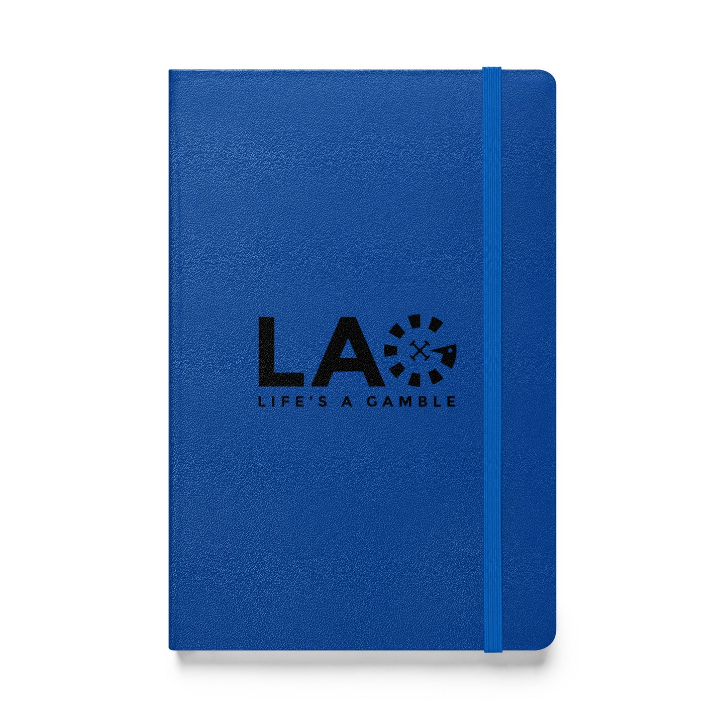 LAG Life’s A Gamble Black Hardcover bound notebook