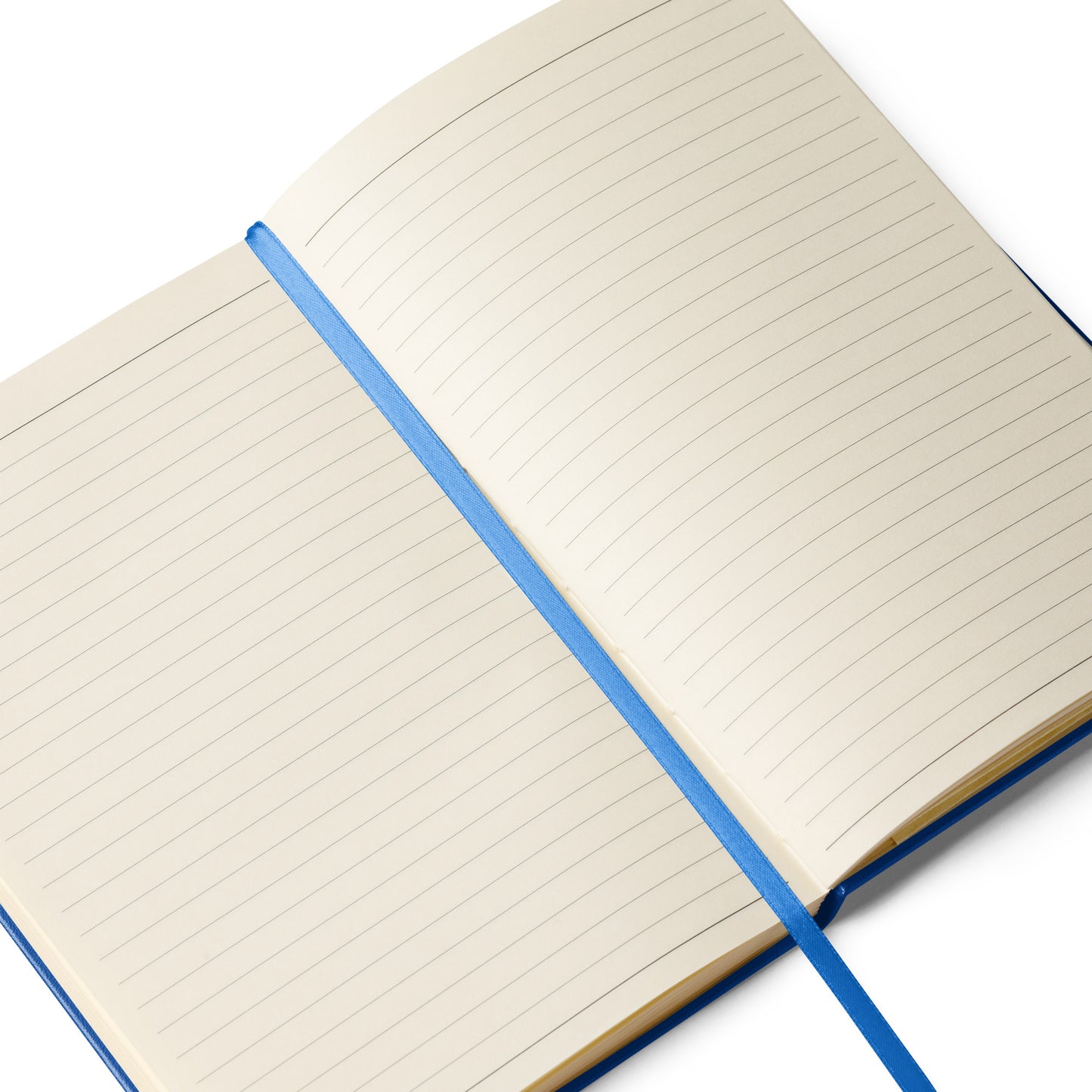 Big G White Hardcover bound notebook