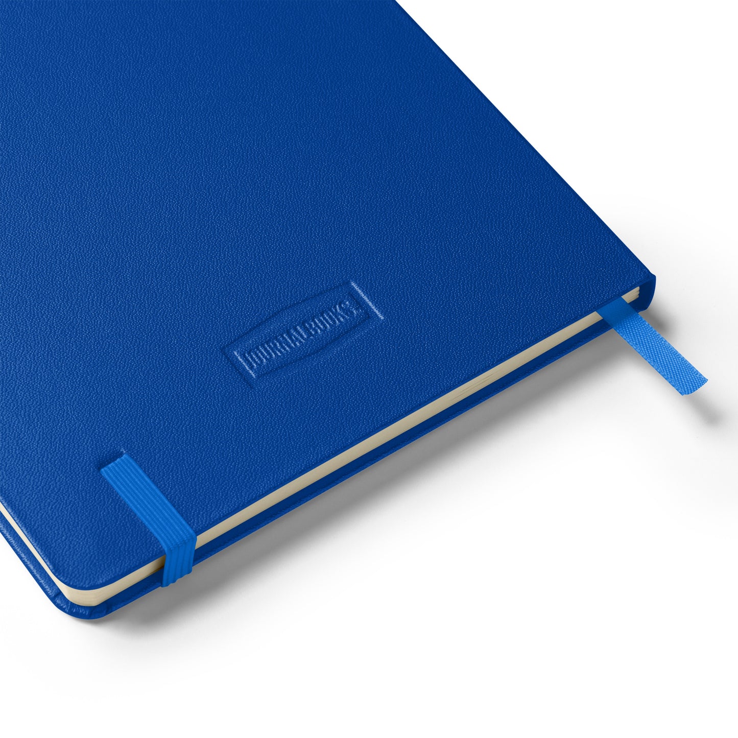 Big G White Hardcover bound notebook