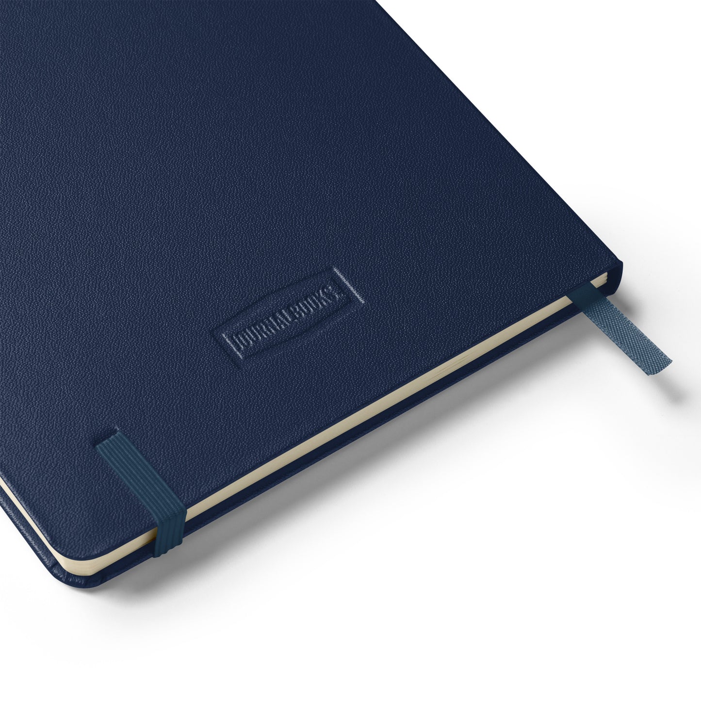 Big G White Hardcover bound notebook
