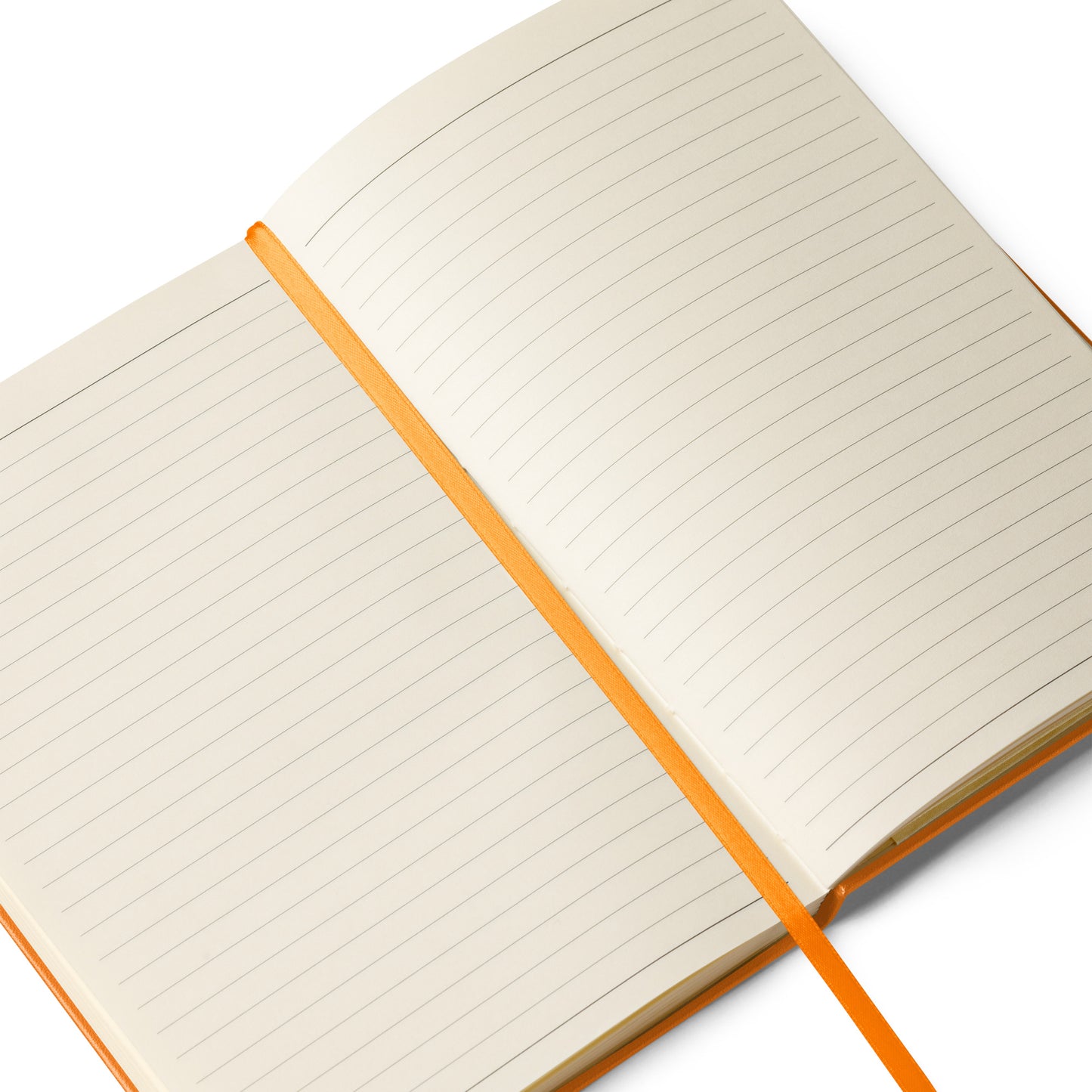 Big G White Hardcover bound notebook