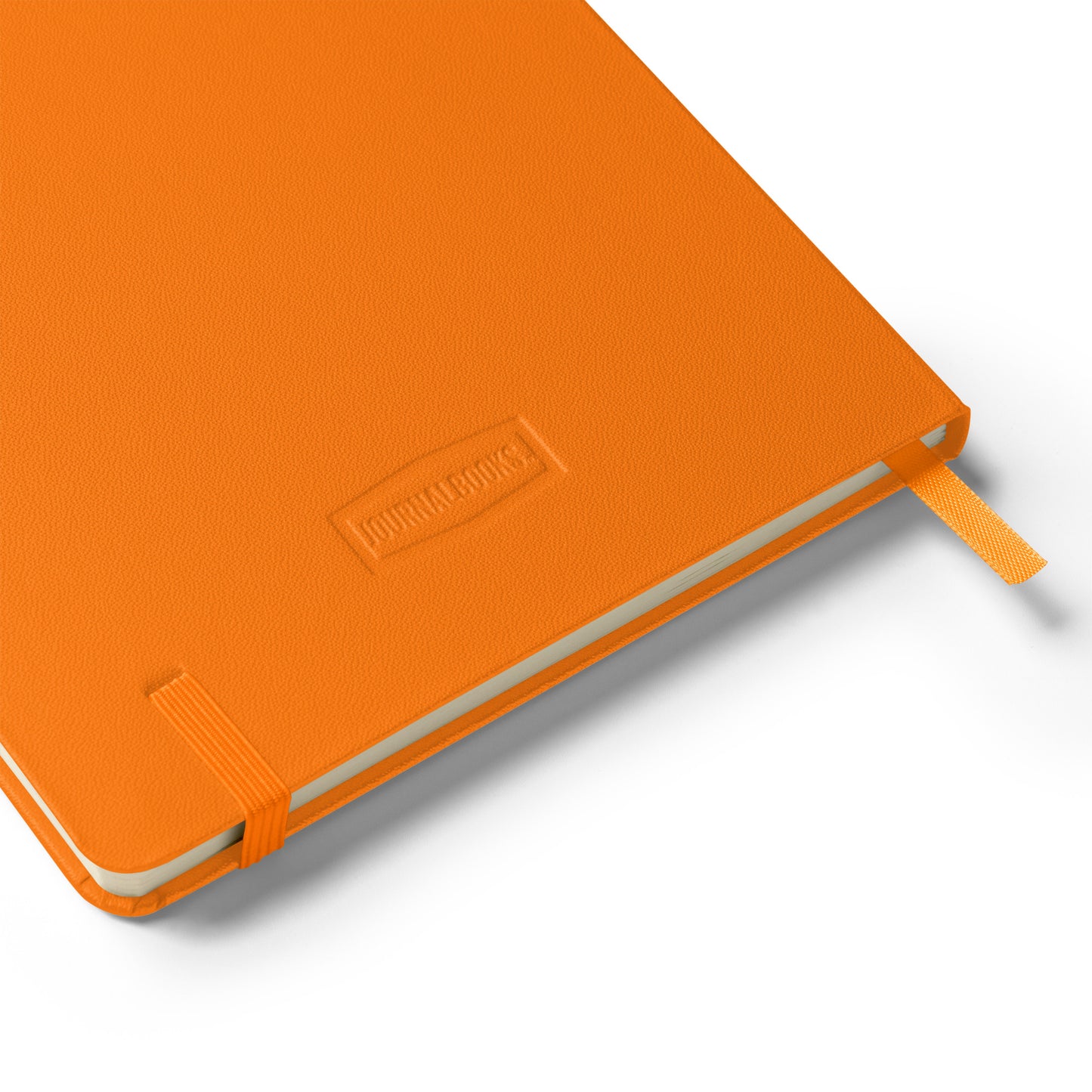 Big G White Hardcover bound notebook
