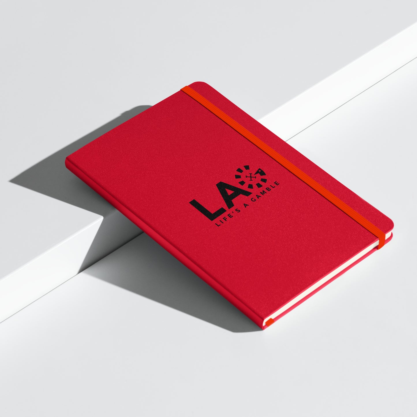 LAG Life’s A Gamble Black Hardcover bound notebook