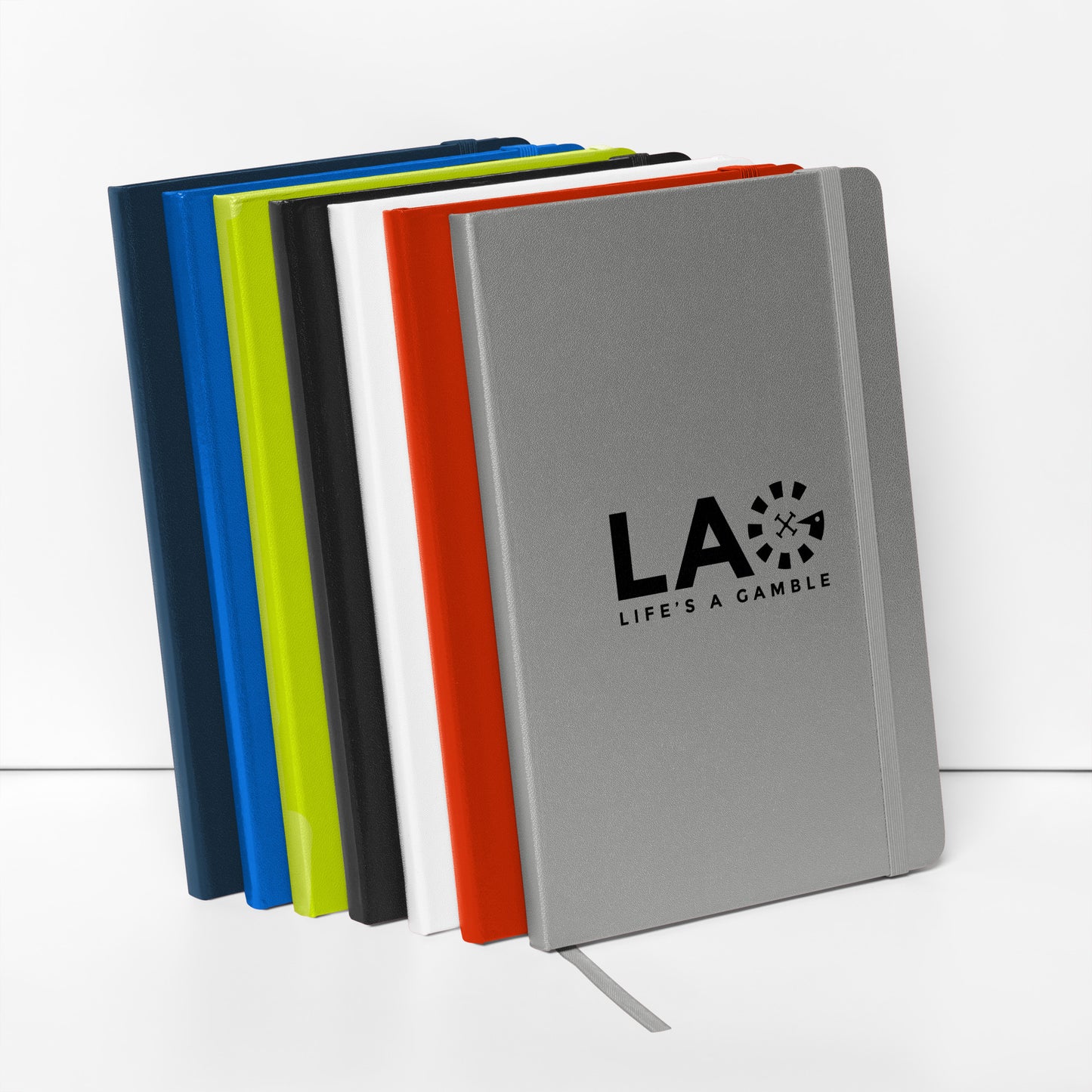 LAG Life’s A Gamble Black Hardcover bound notebook