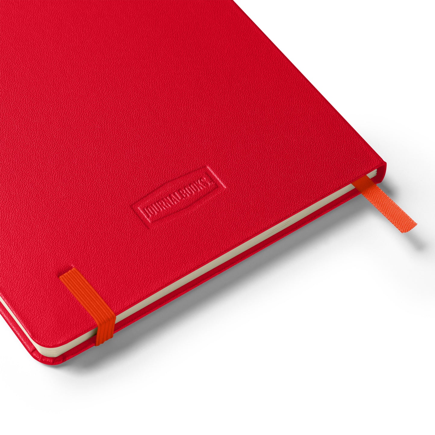 Big G White Hardcover bound notebook