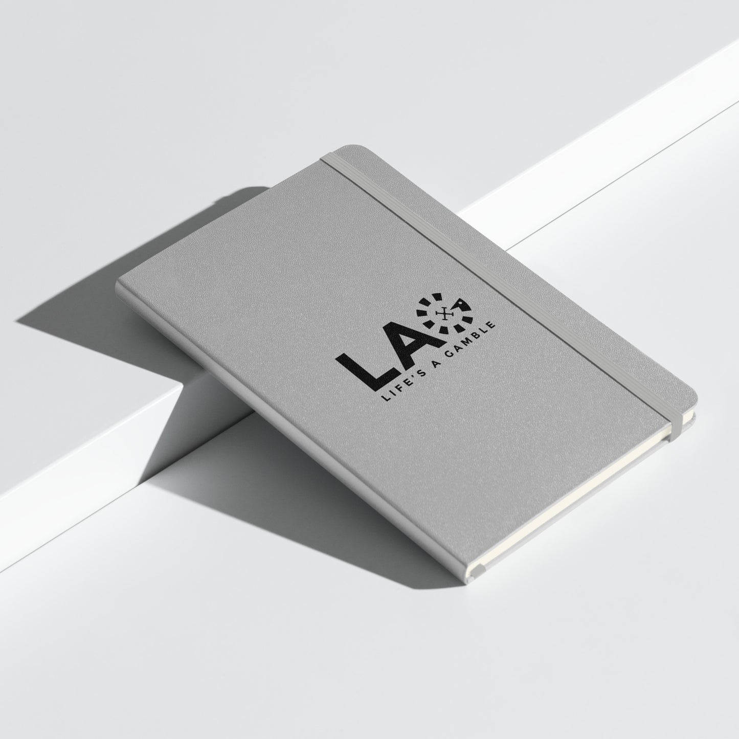 LAG Life’s A Gamble Black Hardcover bound notebook