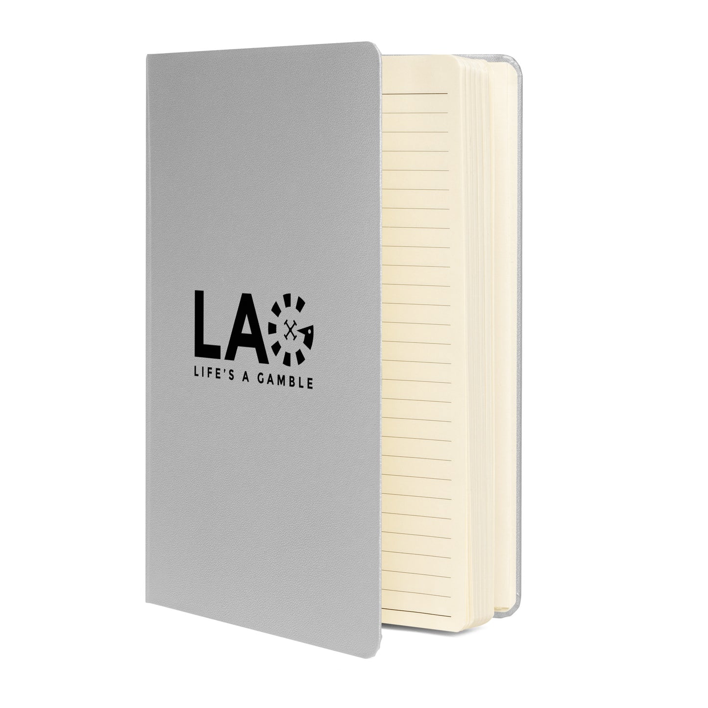 LAG Life’s A Gamble Black Hardcover bound notebook